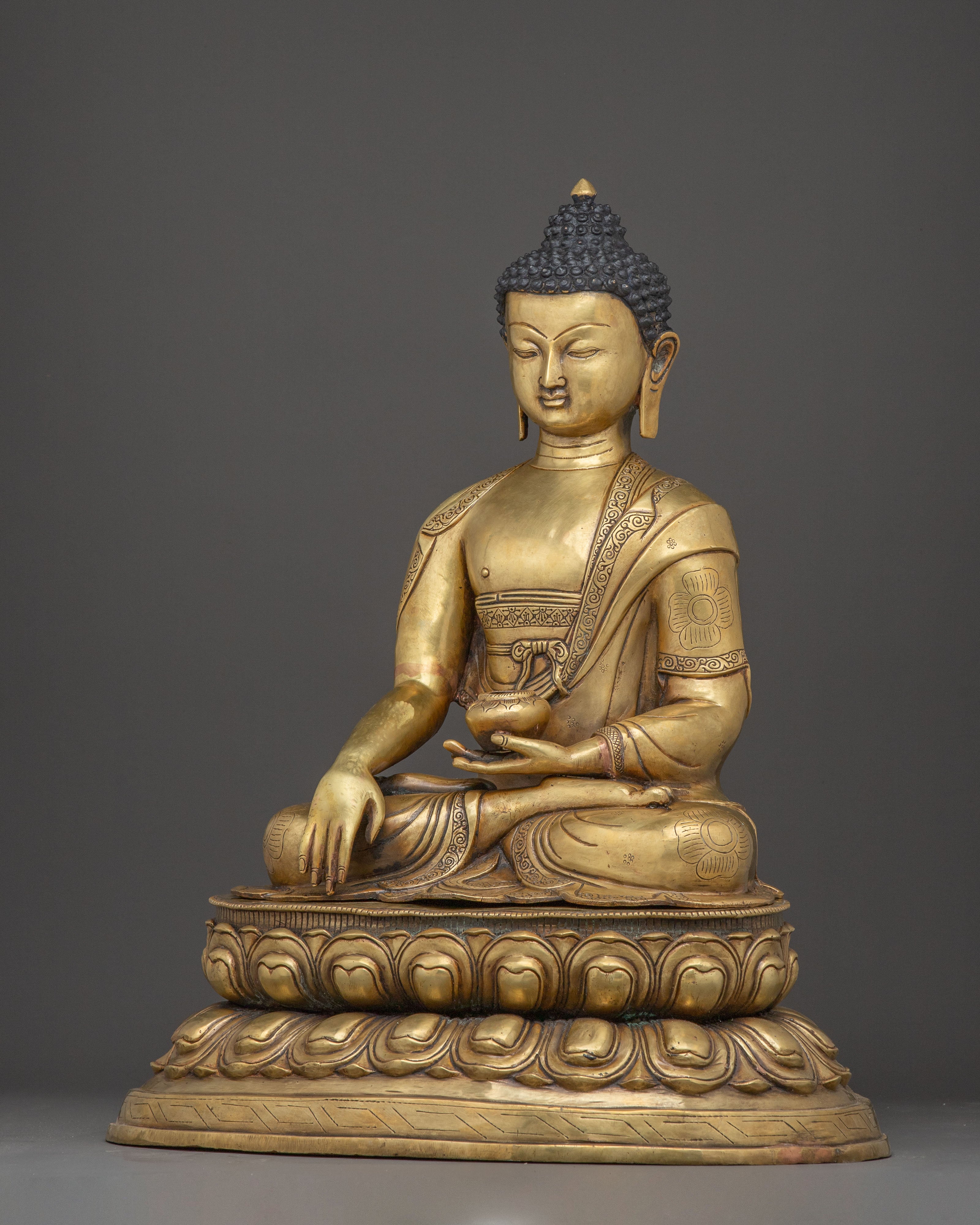 Handmade Gautama Buddha Brass Art | Home Decor