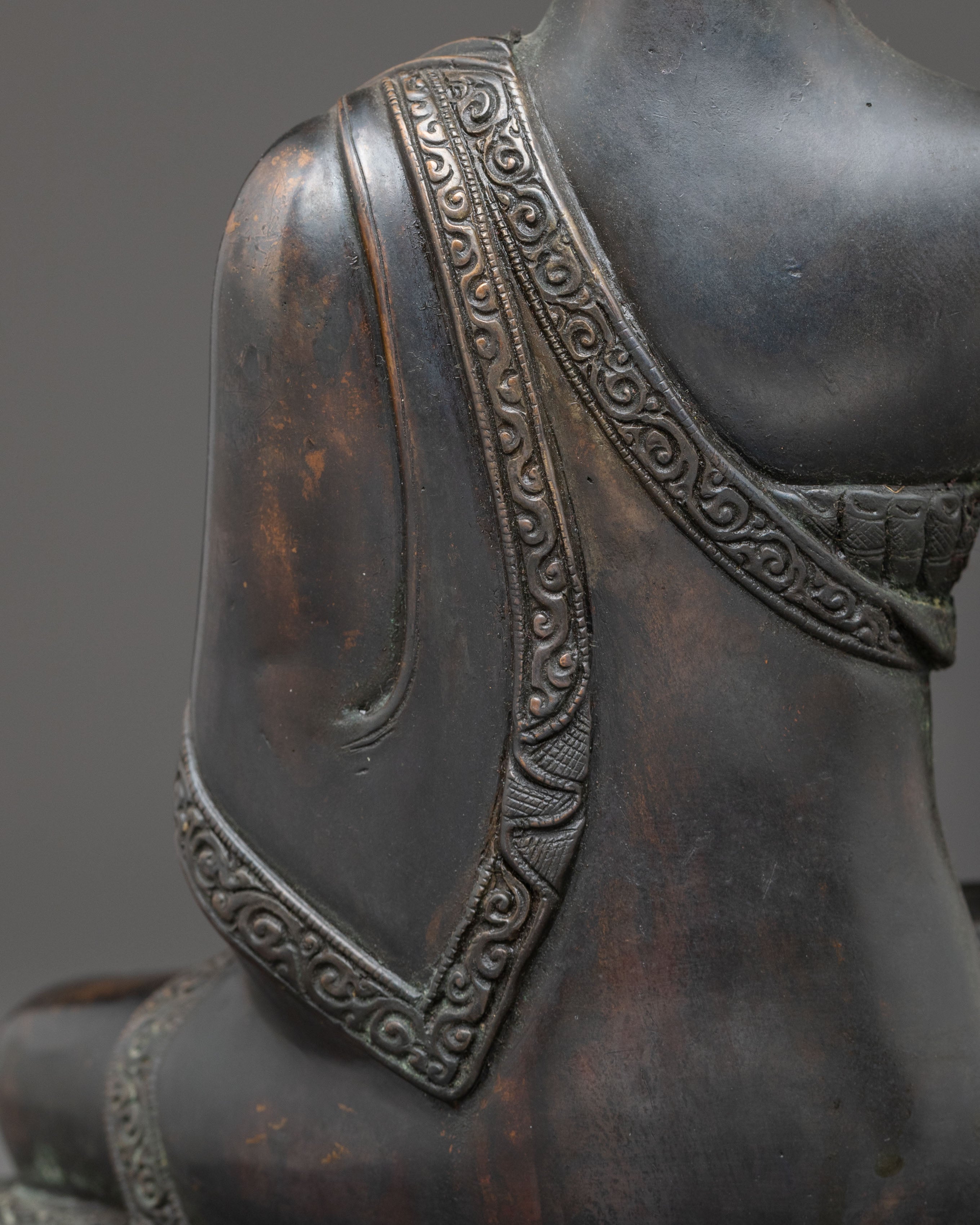 Handmade Copper Shakyamuni Buddha Statue | The Awakened One