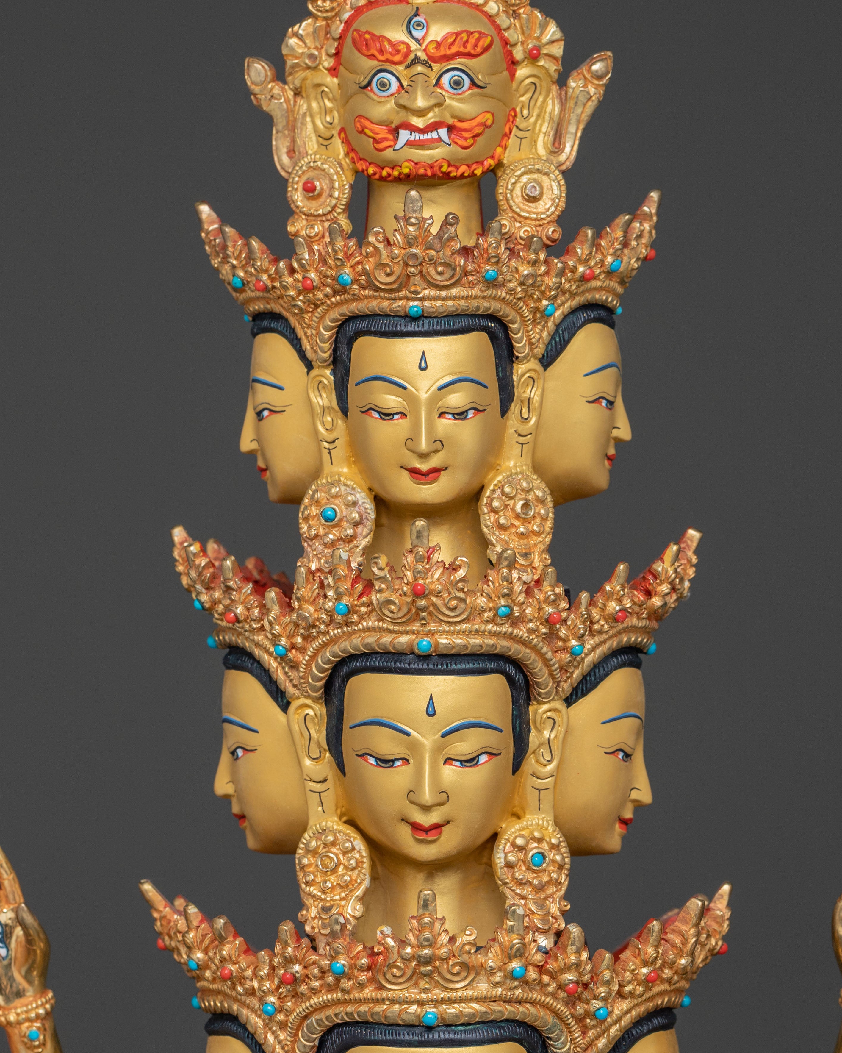 Thousand Armed Chenrezig Sacred Statue