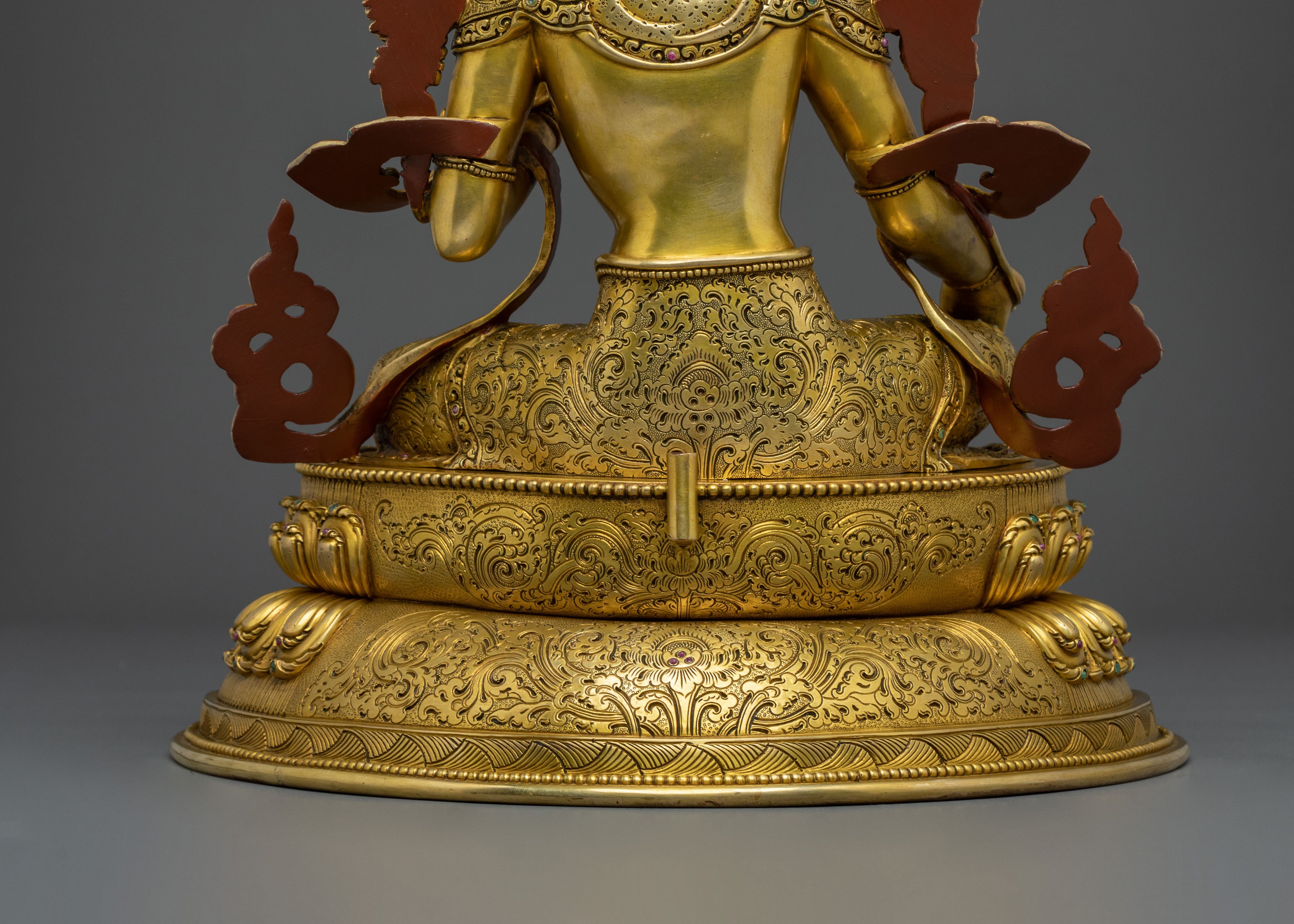 Tibetan Goddess Green Tara Statue | Buddhist Shrine