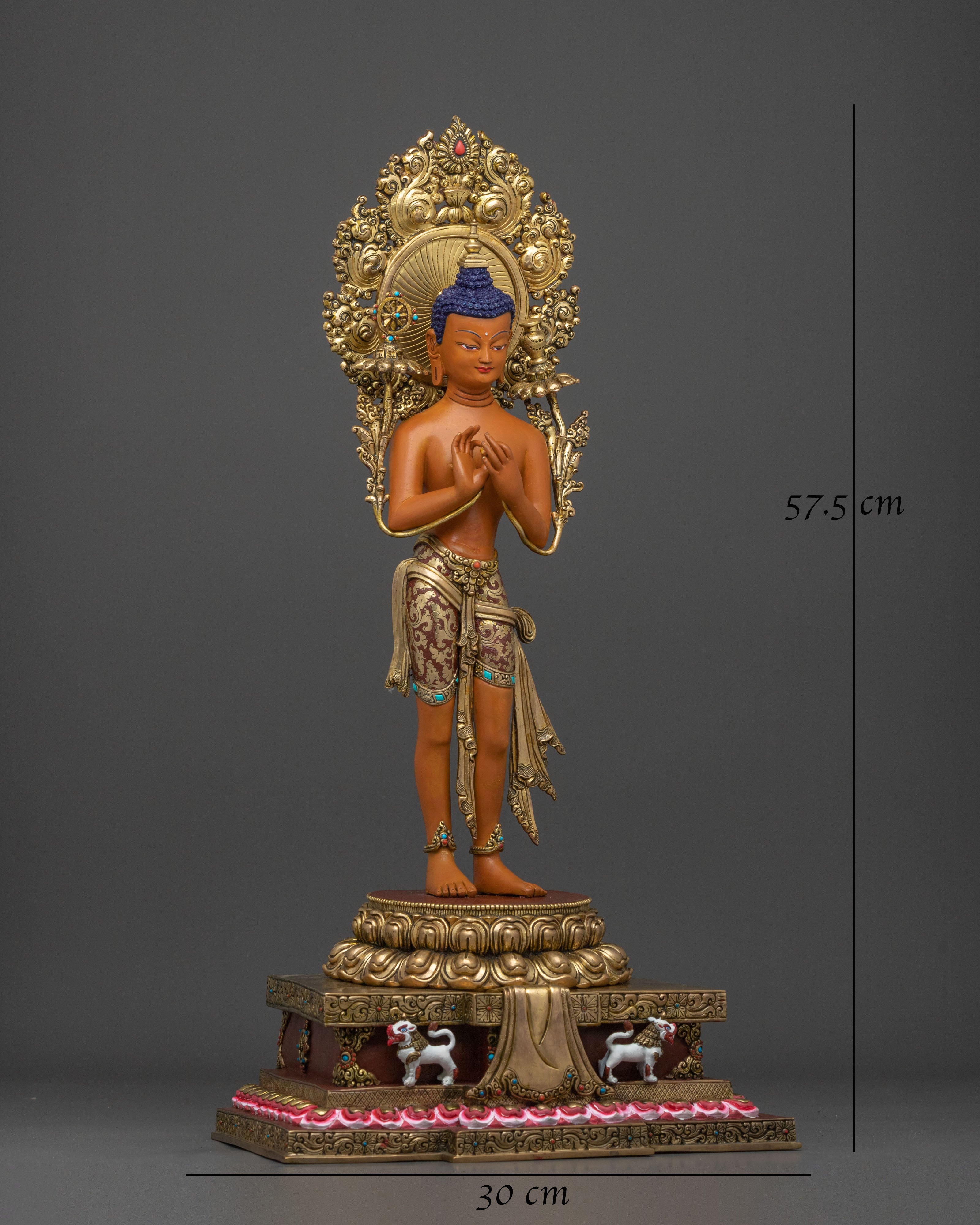 Handmade Maitreya Buddha Sculpture | Tibetan Buddhist Statue