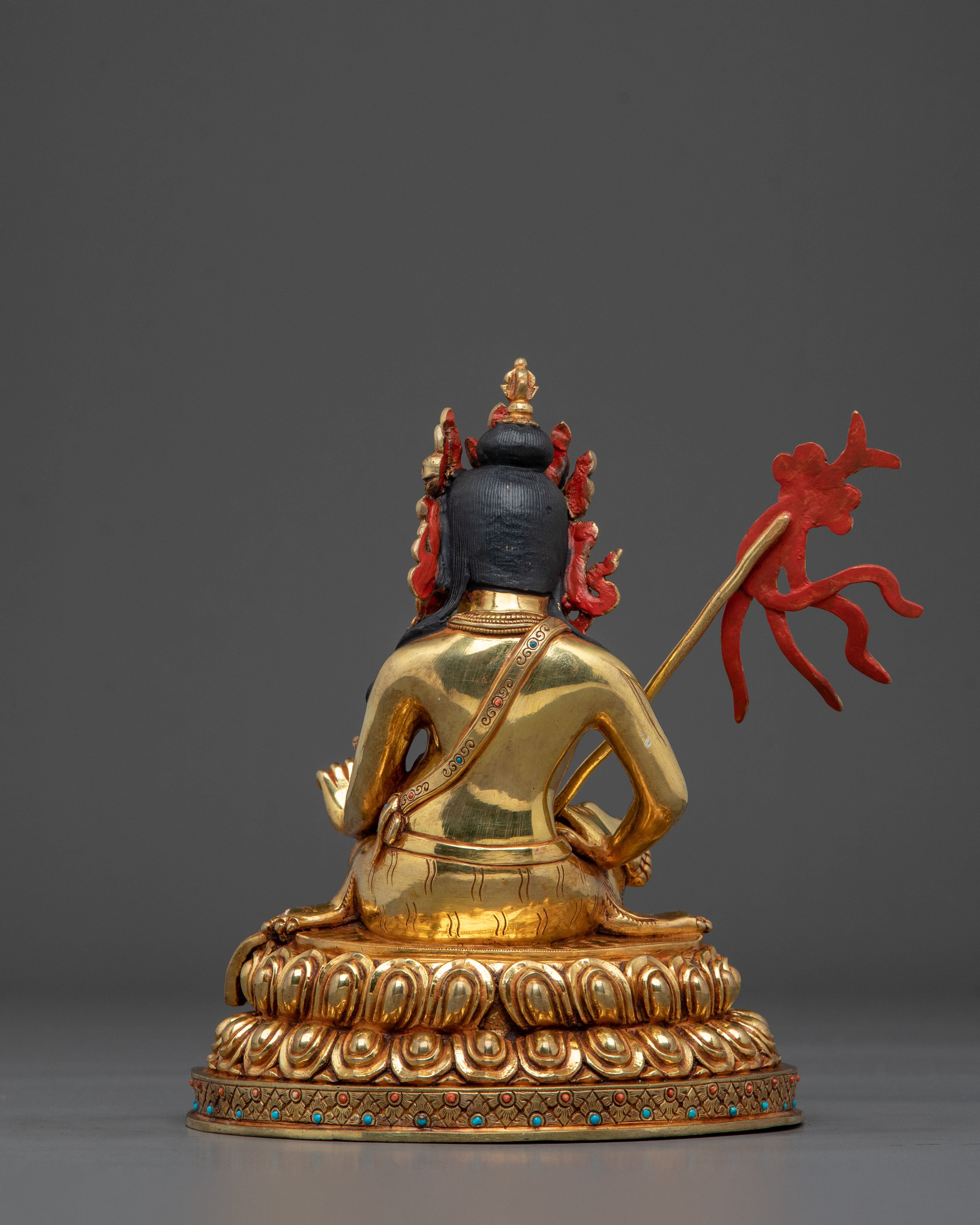 8 Manifestation of Guru Rinpoche Set with 24k Gold Glided
