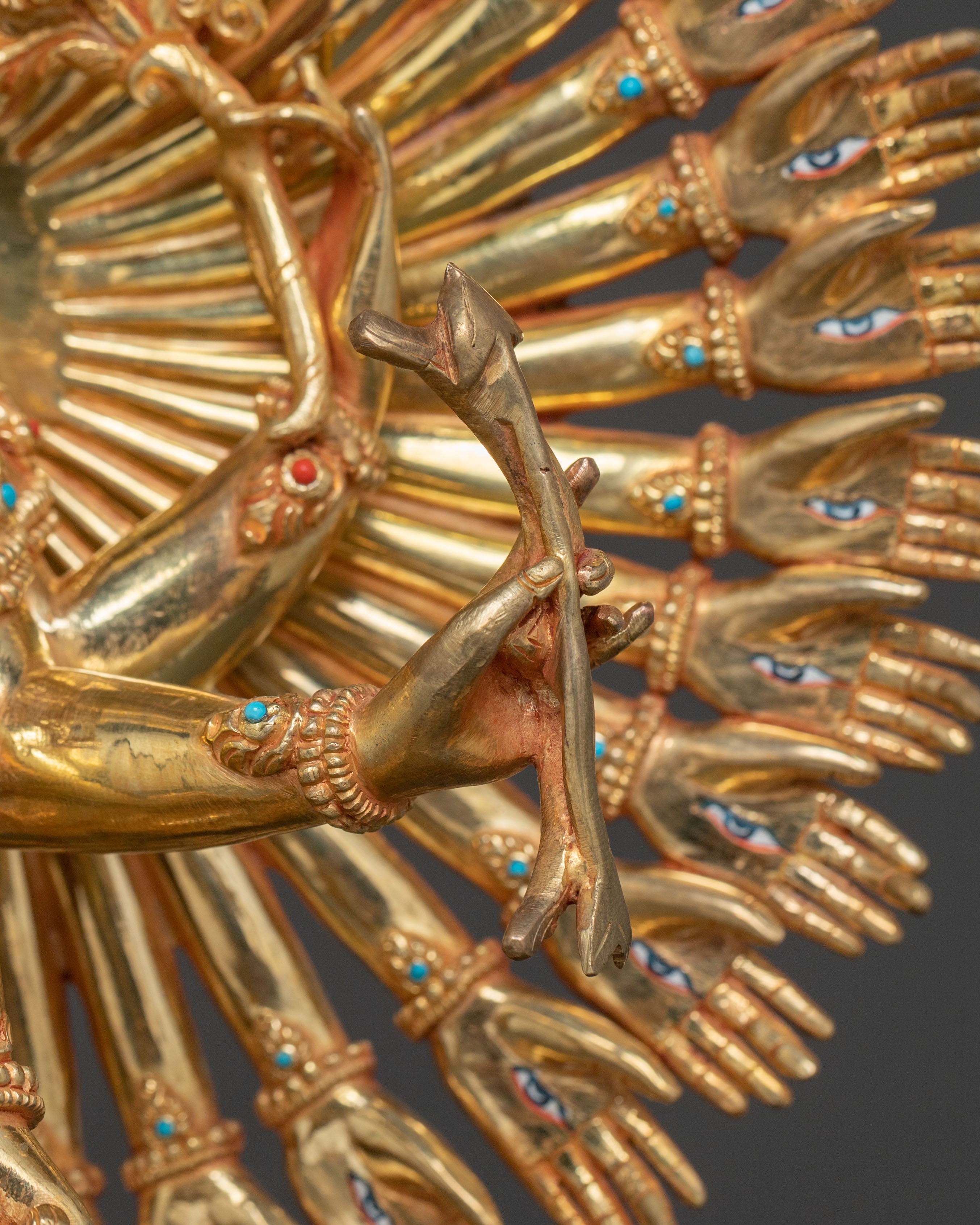 Thousand Armed Chenrezig Sacred Statue