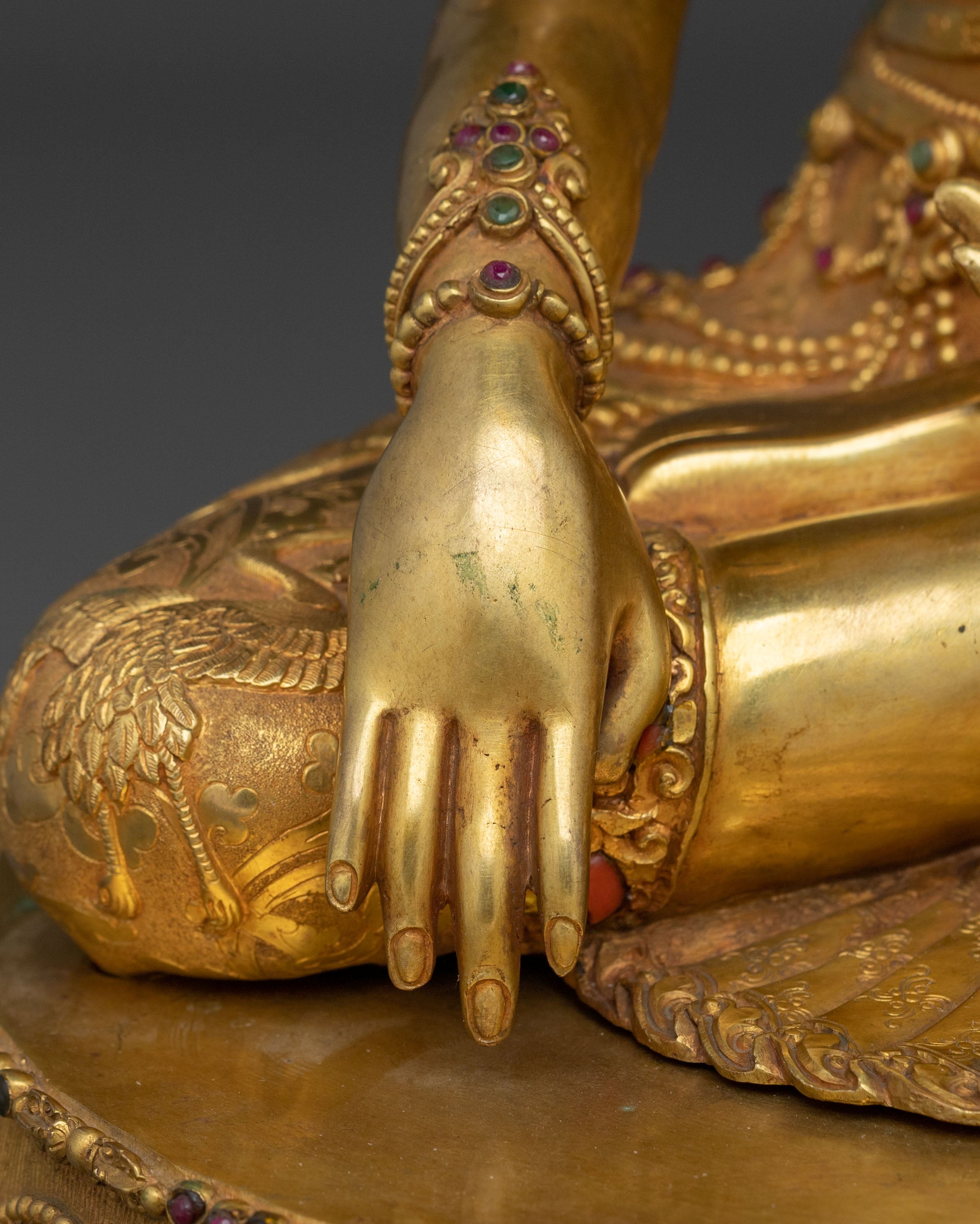 Radiant Buddhist Mitrugpa Statue | Home Decor