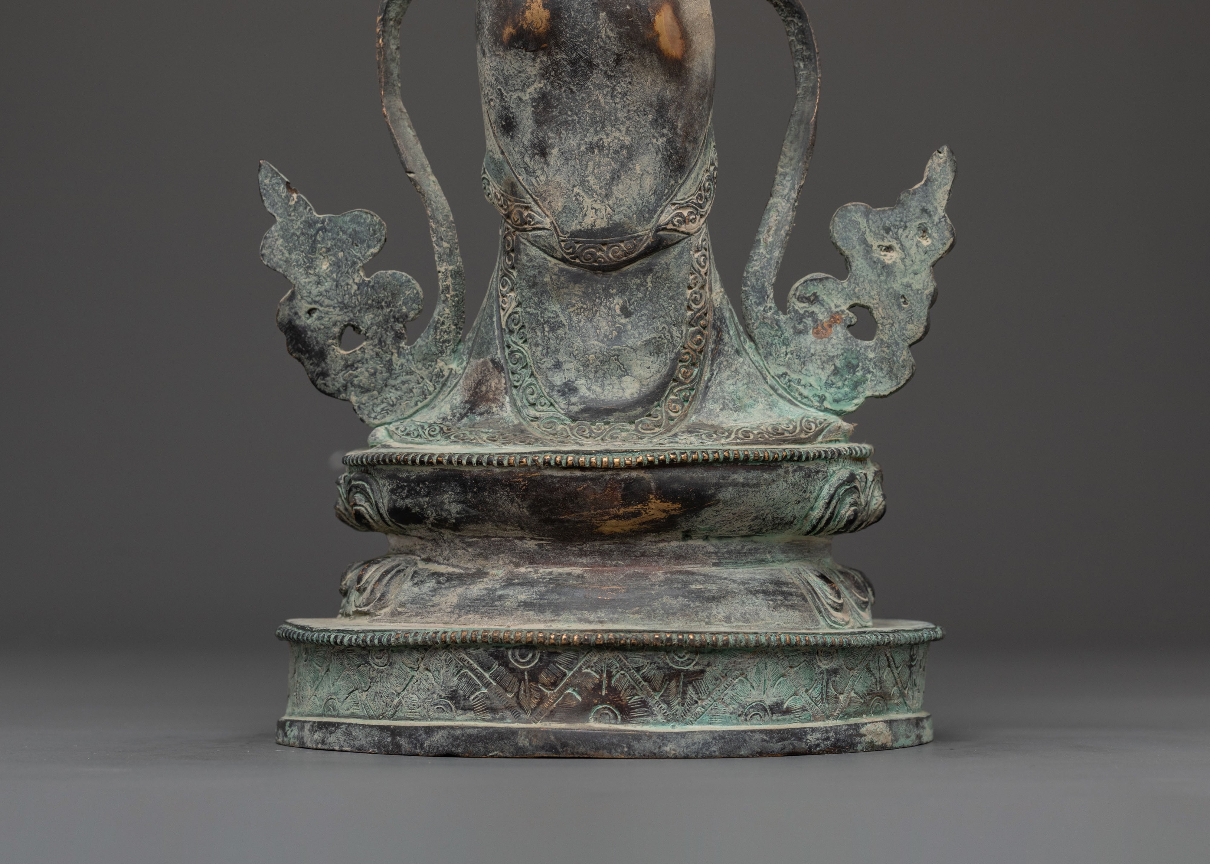 Chenrezig Statue Bodhisattva of Mercy | Antique Finish