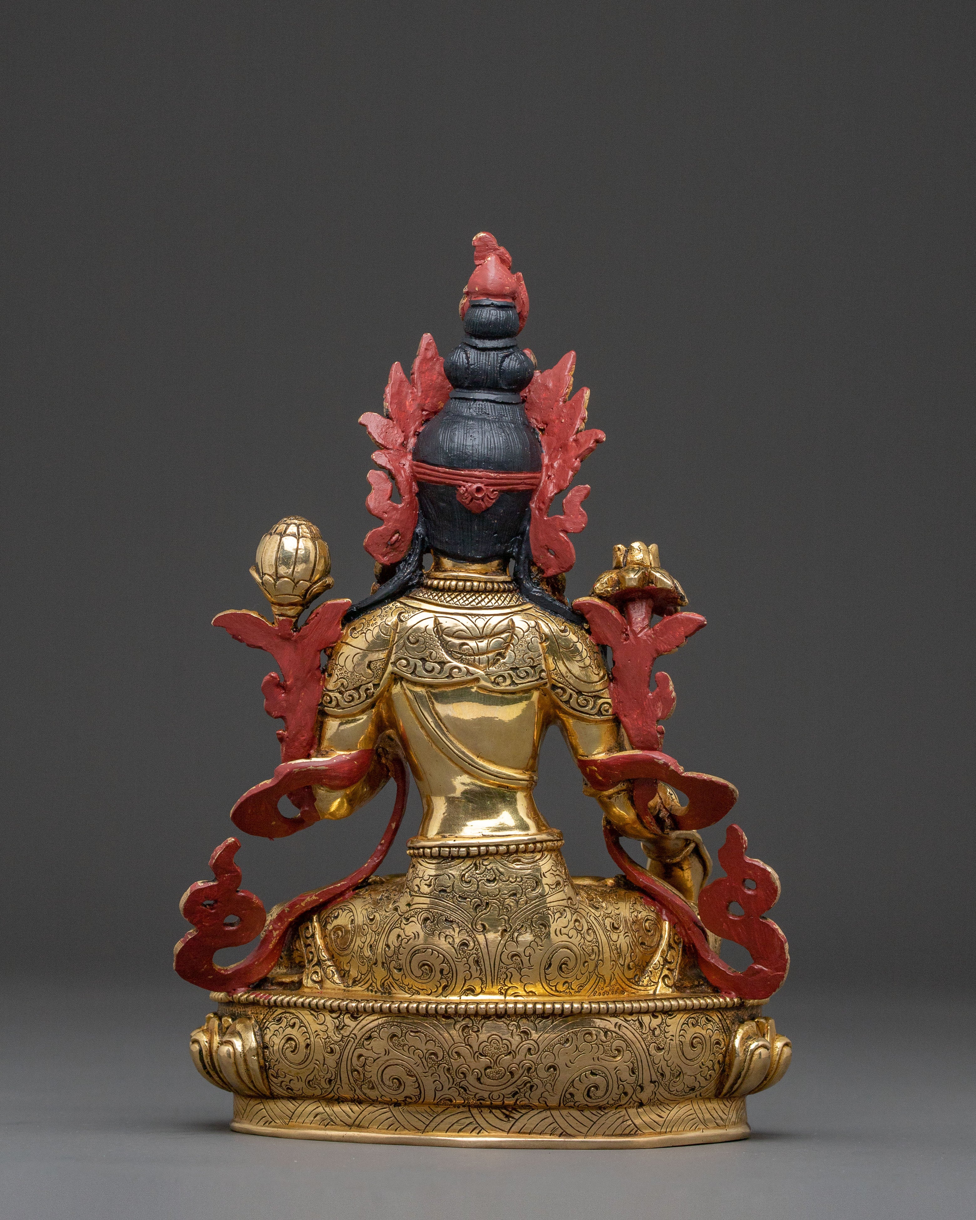 White Tara Longevity Deity Statue | Altar Decor