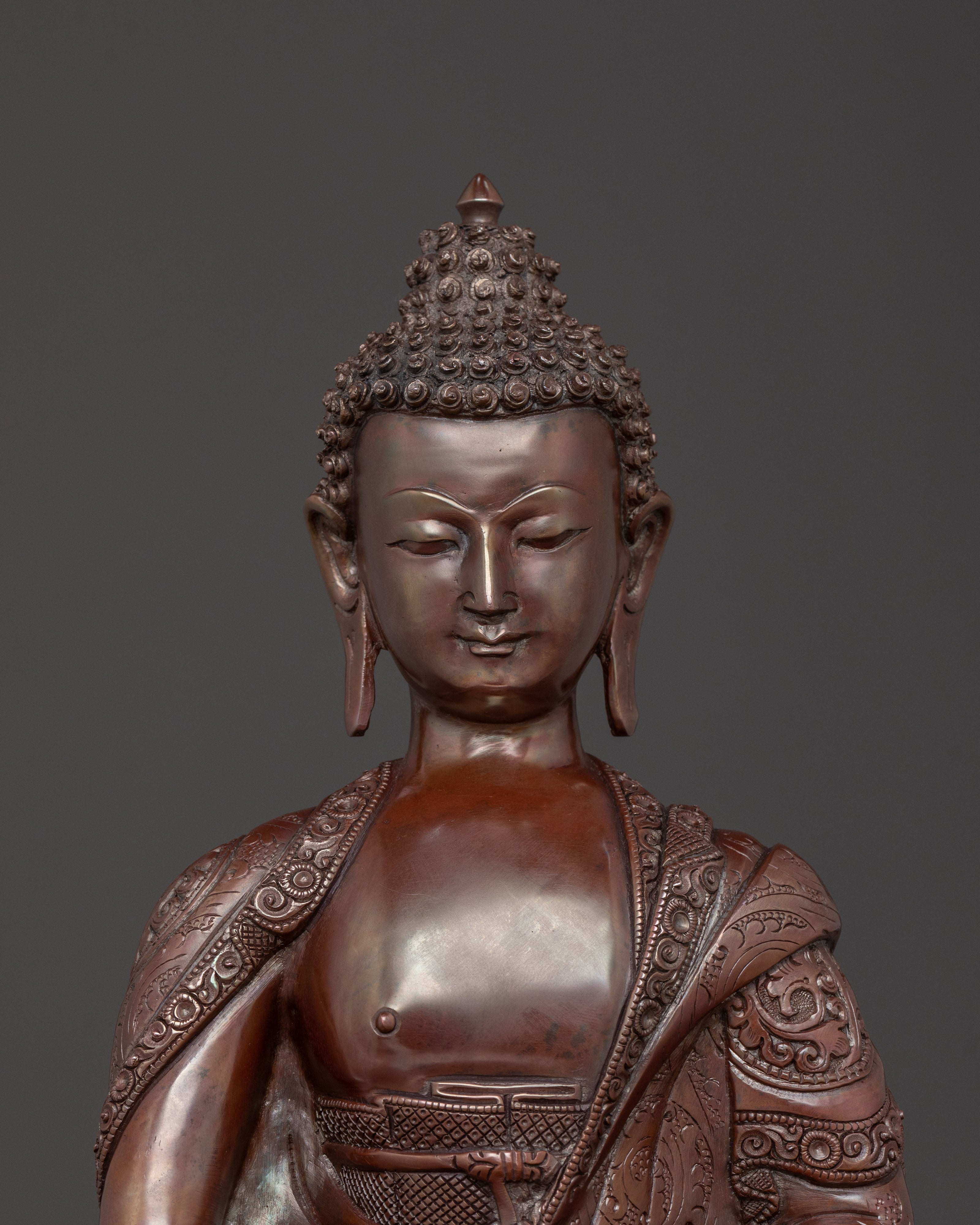 Hand-Carved Amitabha Buddha Statue | Home Decor