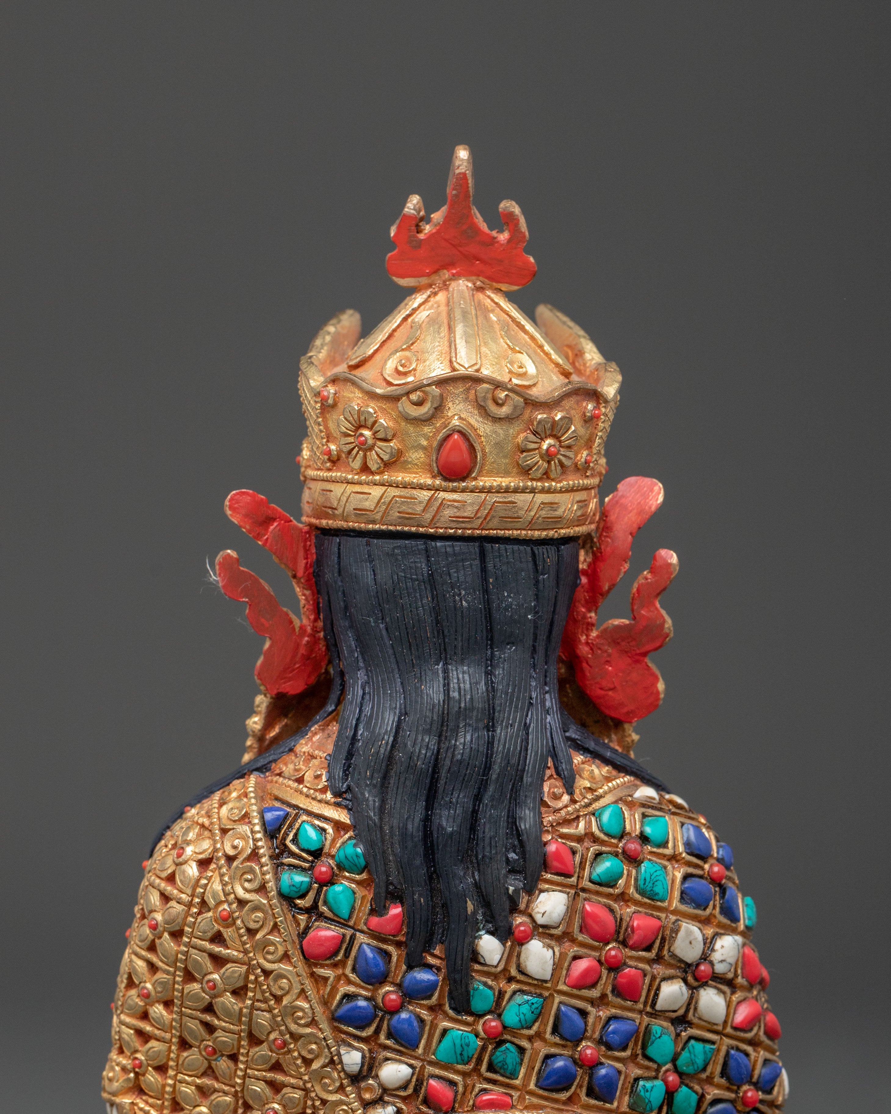 Handcrafted Guru Norlha Spiritual Statue | Home Decor