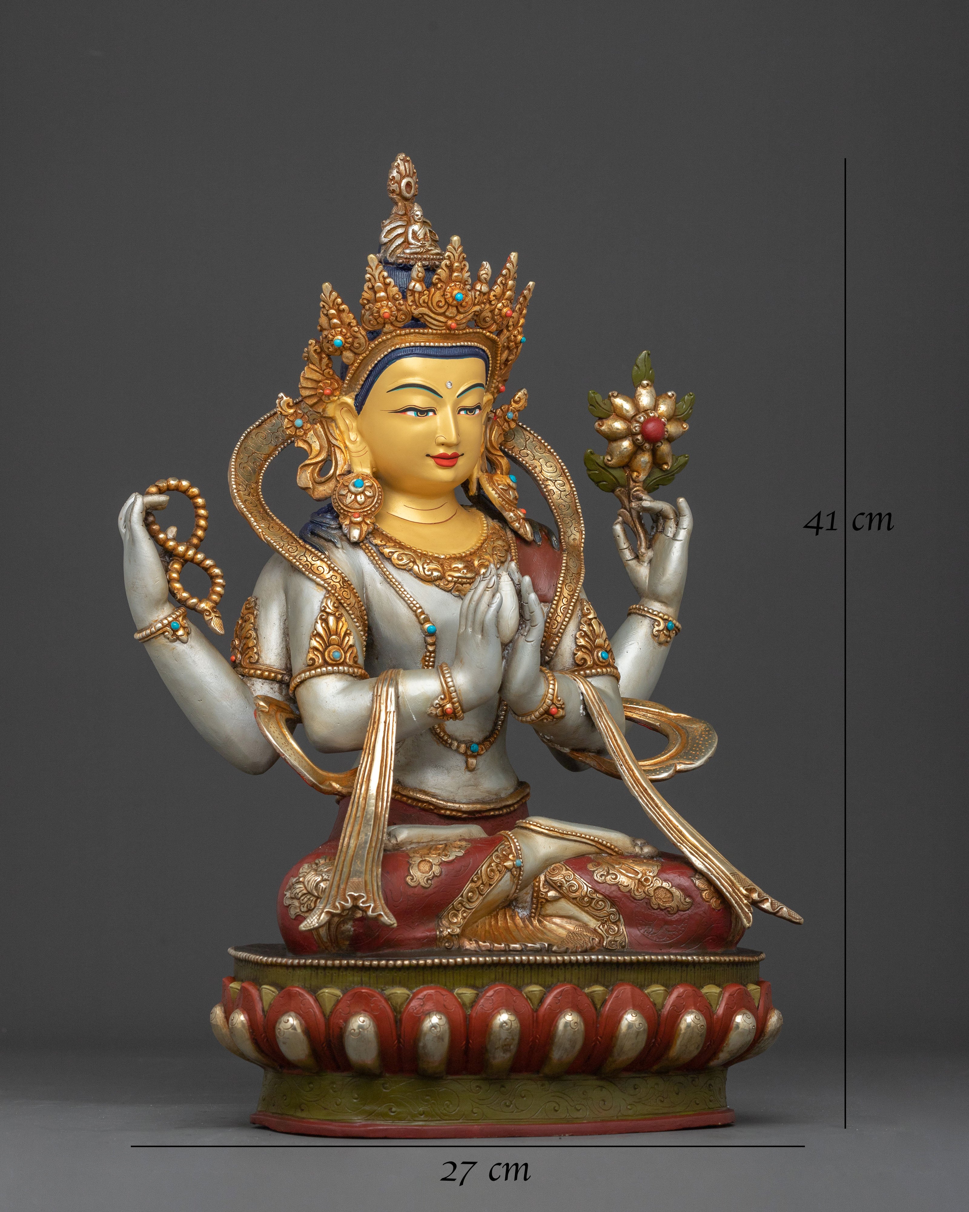 Chenrezig Statue Embodies Boundless Compassion