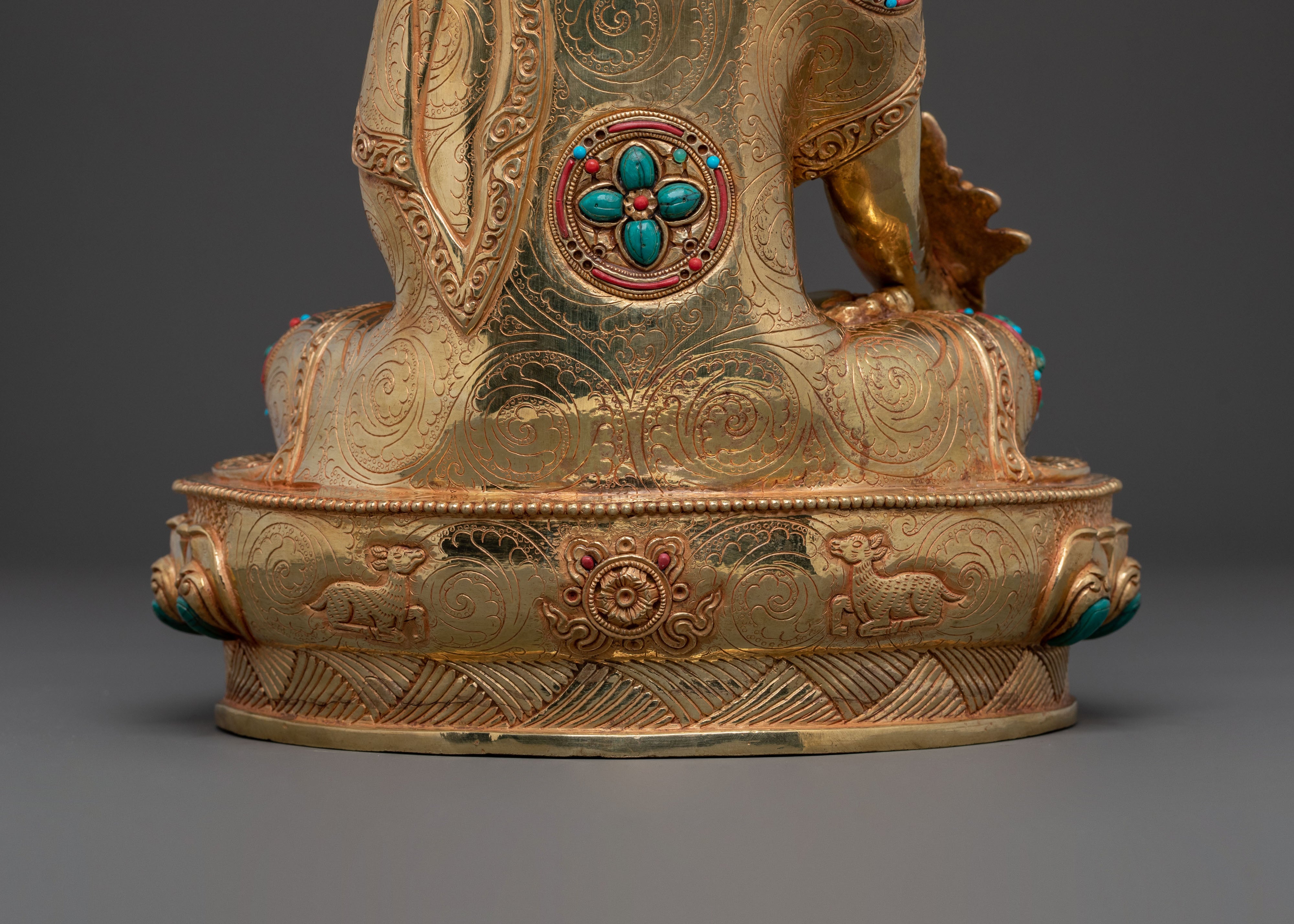 Bhaiṣajyaguru Traditional Statue: Spiritual Healer
