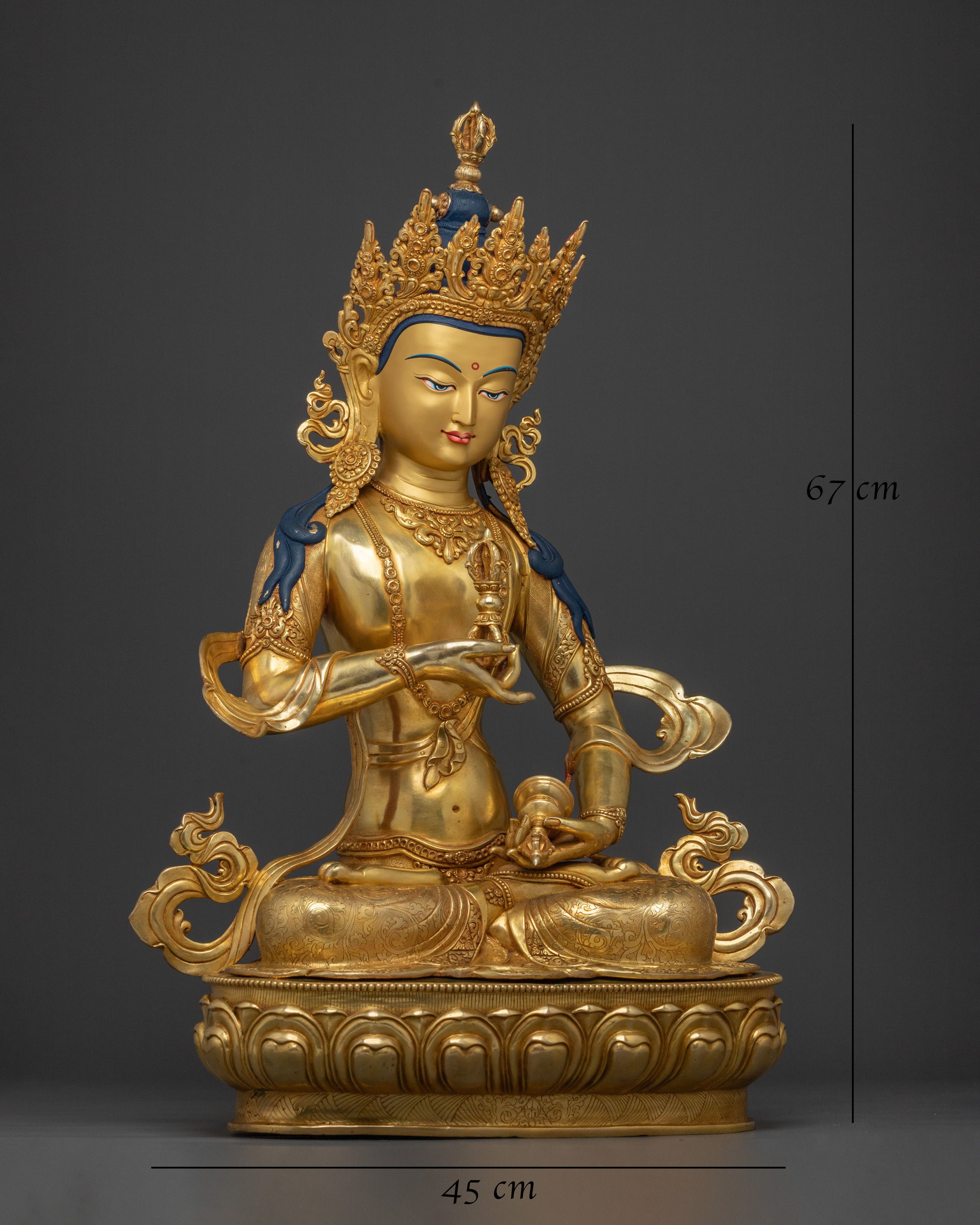Handmade Vajrasattva Statue | Purification Deity