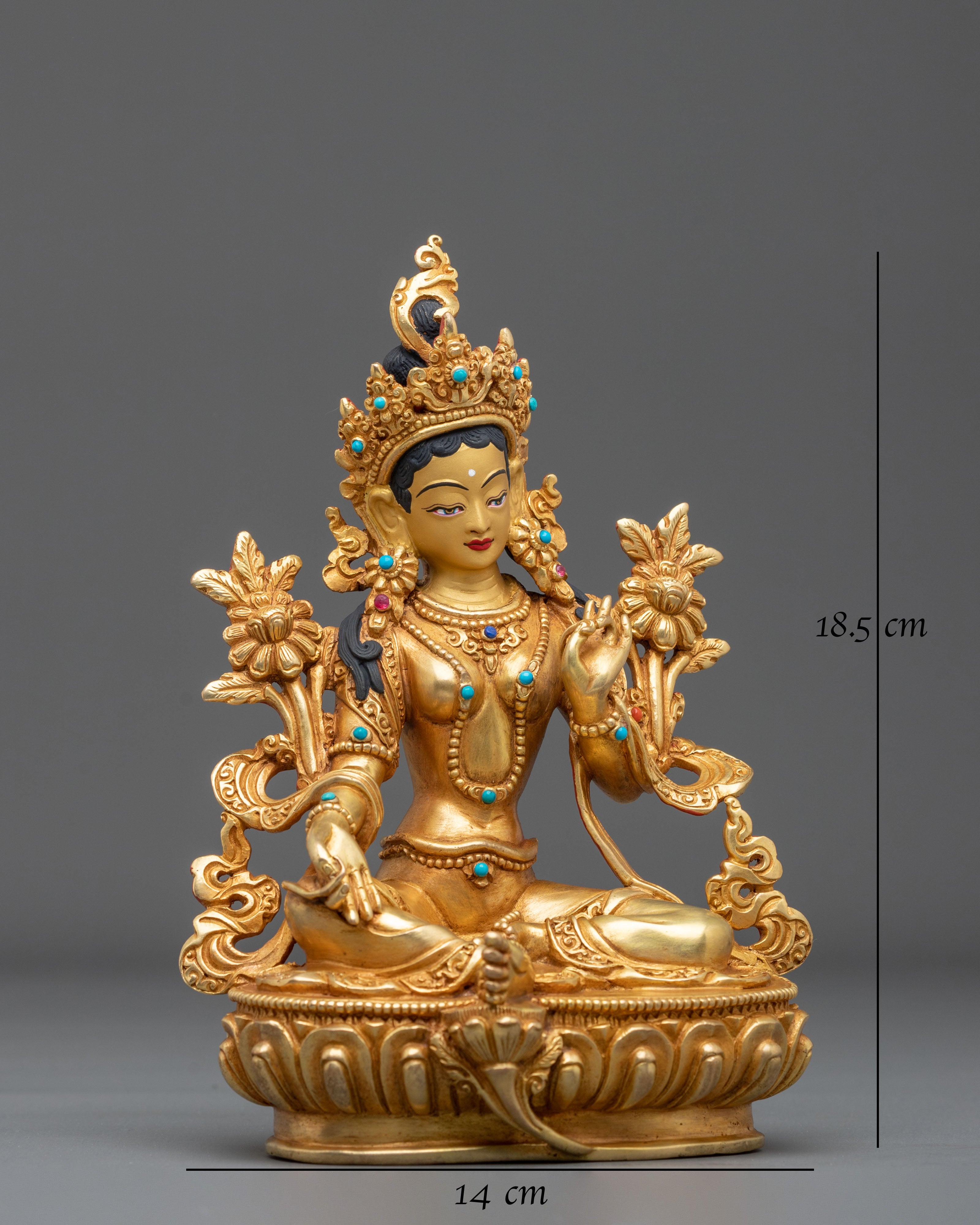 Mother Green Tara Statue | The Mother of Liberation