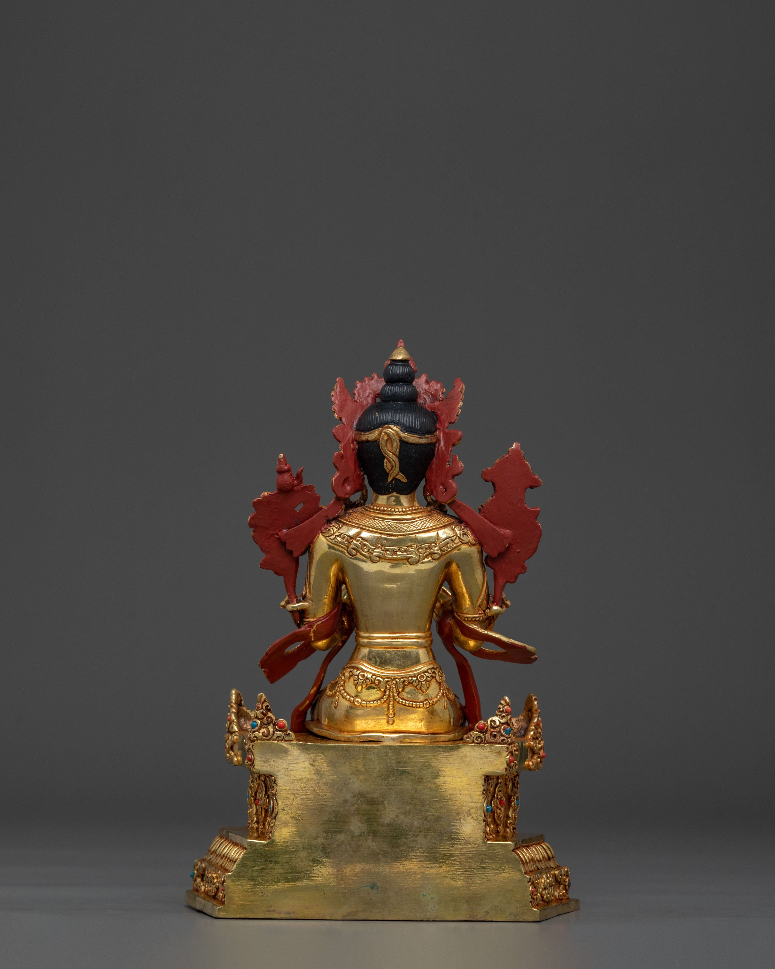 Future Buddha Maitreya Statue | Tibetan Buddhist Figurine