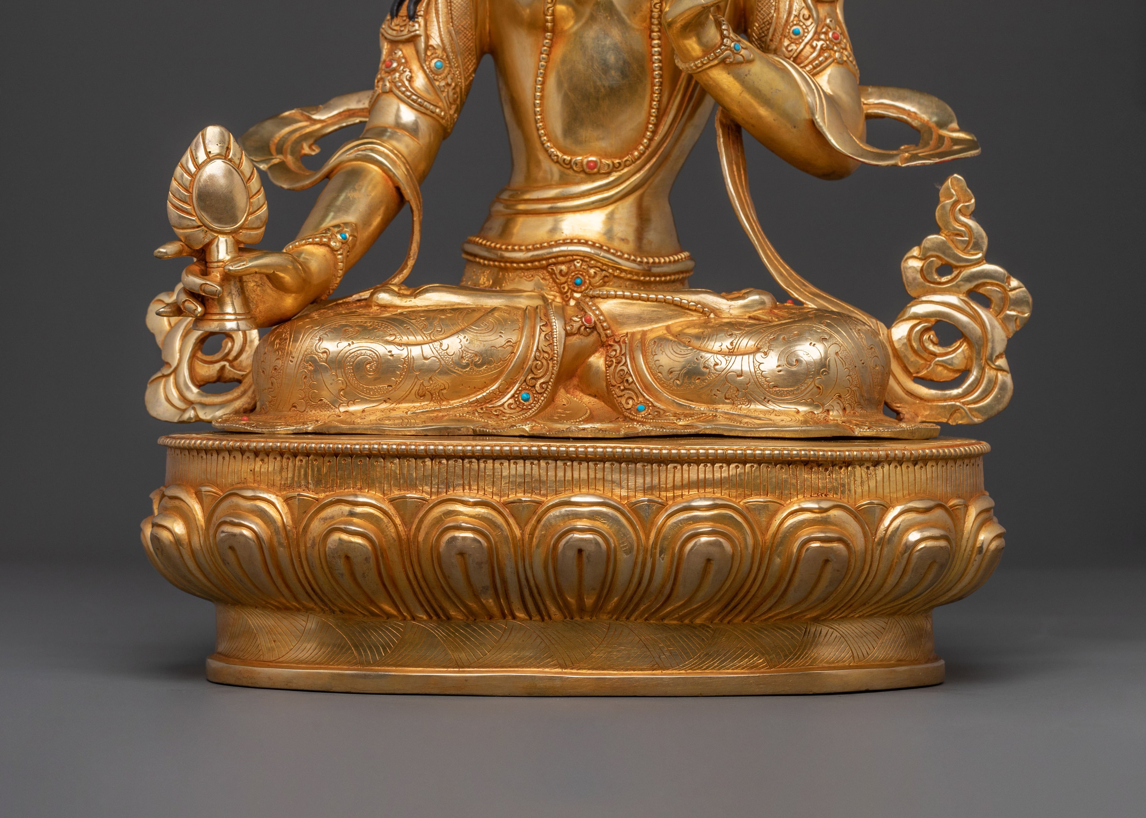 Dukar Sacred Statue | White Umbrella Goddess of Protection