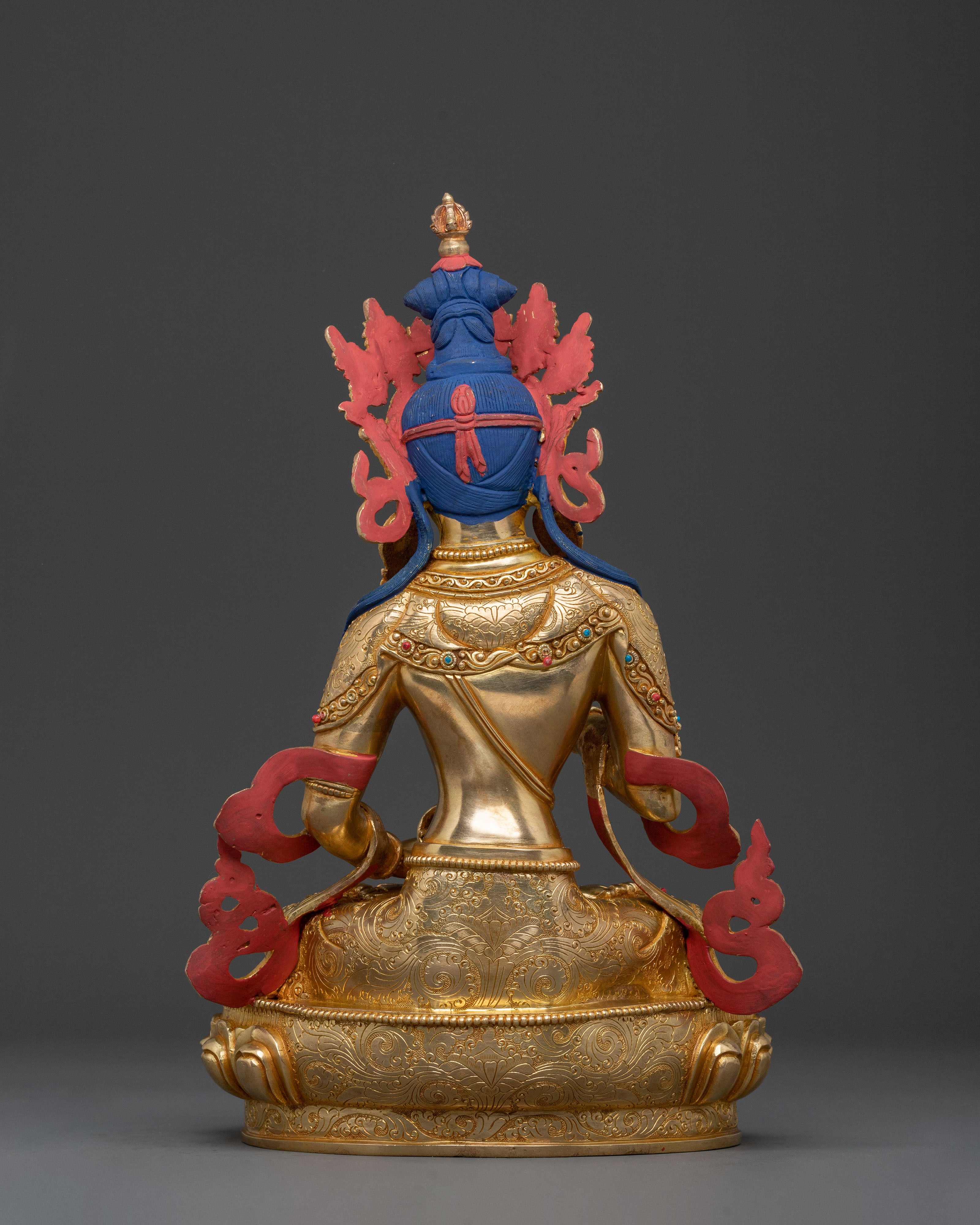 Vajrasattva Meditation Decor Statue | Buddhist Purification Deity