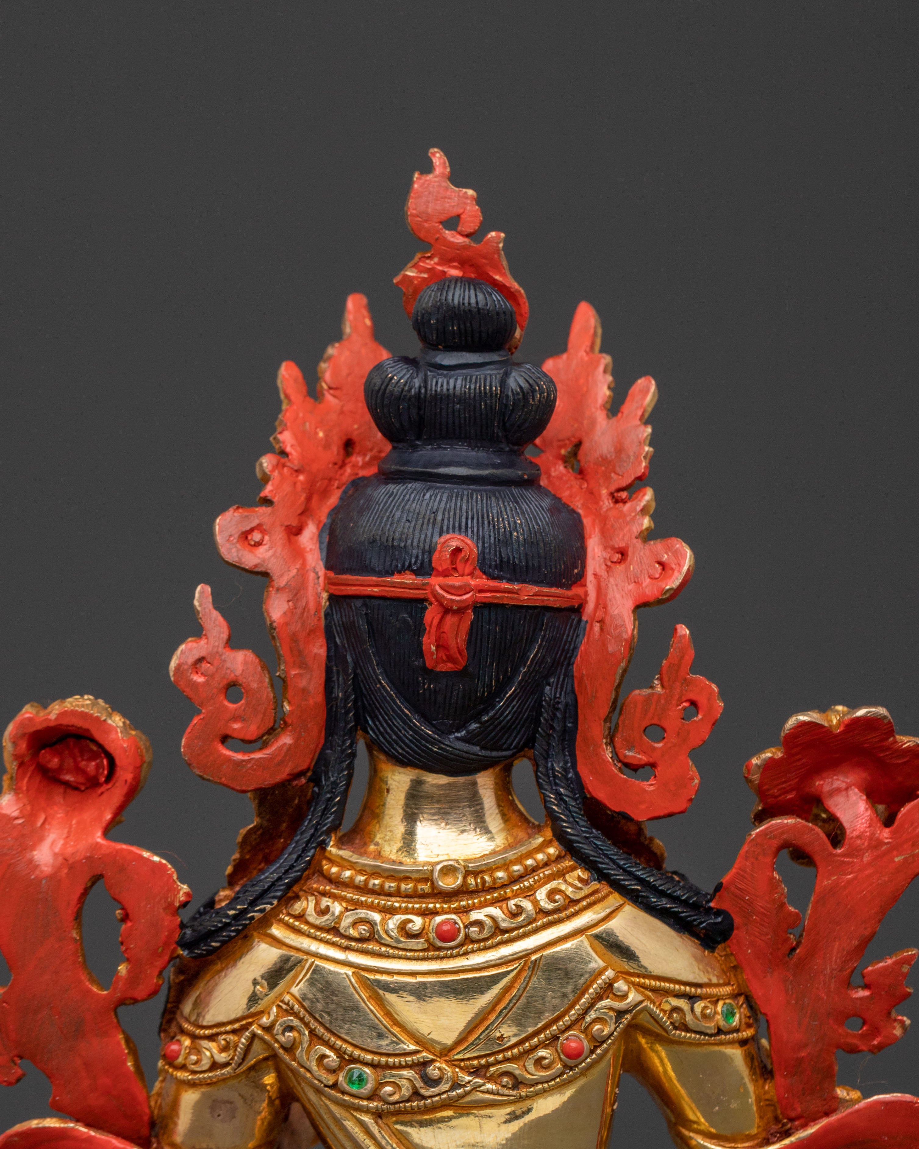 Green Tara Peaceful Statue | Mother Figurine