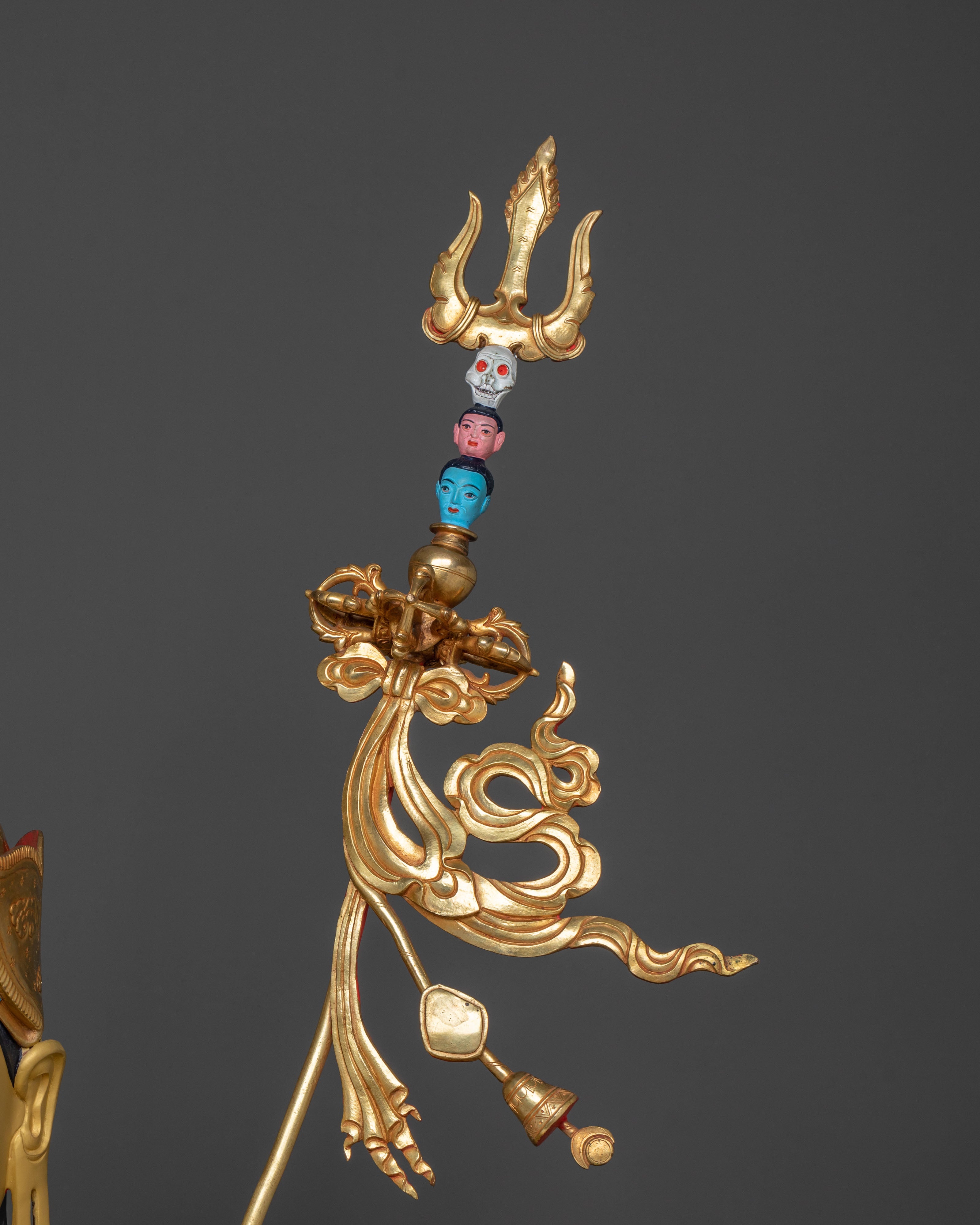 Majestic Lotus Born Guru Rinpoche Statue | Symbol of Wisdom and Compassion