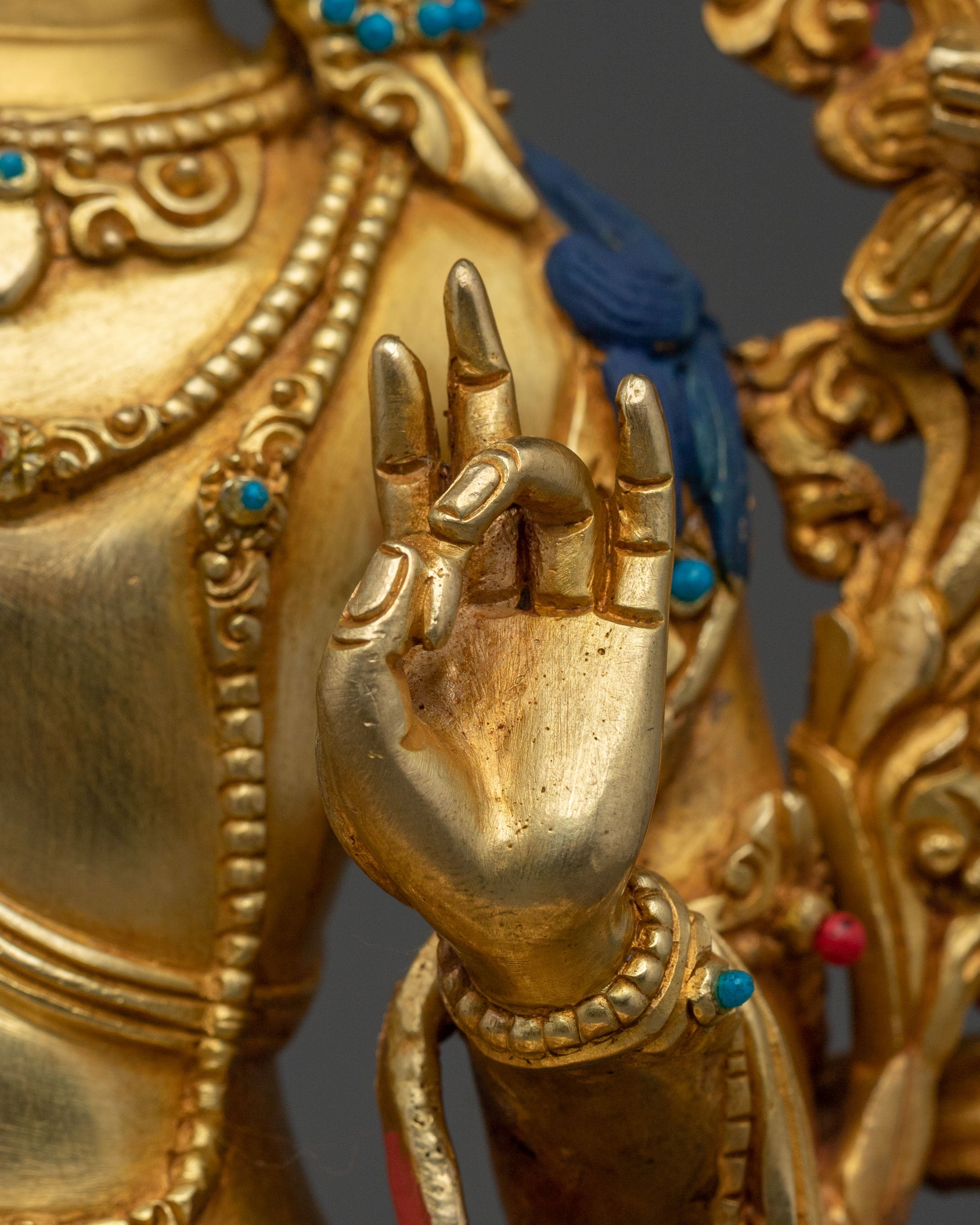 Manjushri Buddhist Statue | Made in Nepal