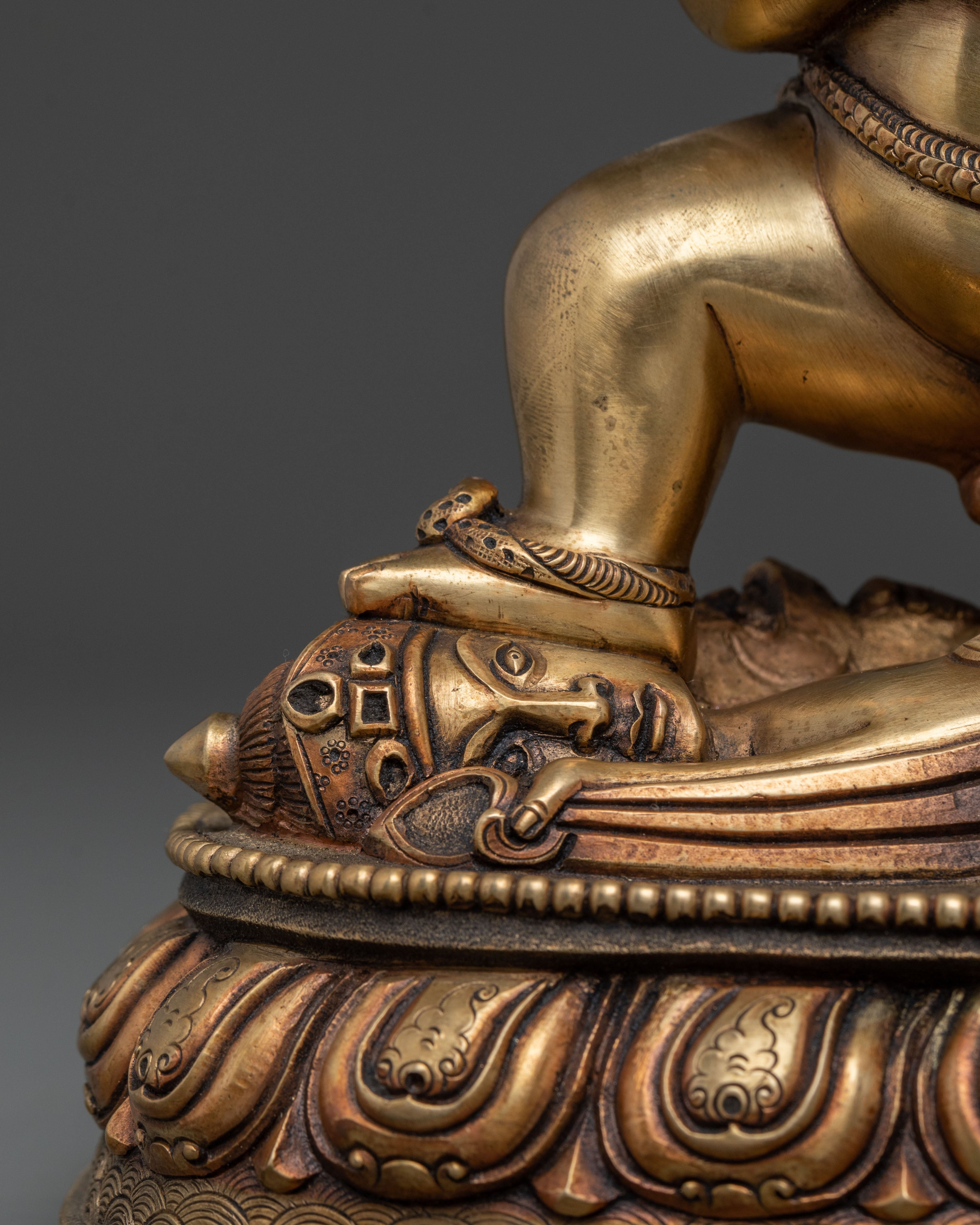 Black Dzambhala Spiritual Statue | Prosperity Guardian