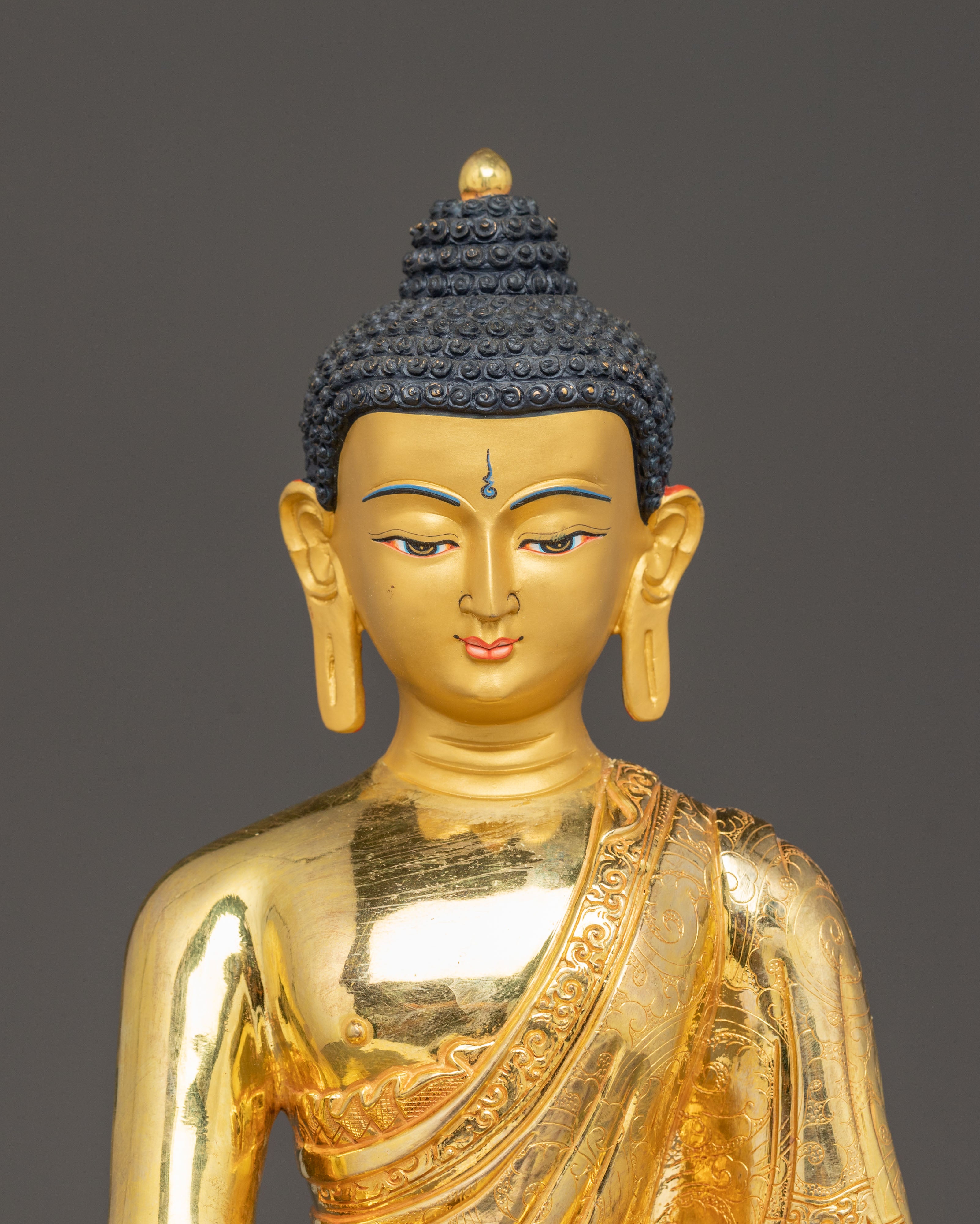 Himalayan Buddha Shakyamuni Handcrafted Statue | Sage of the Shakyas