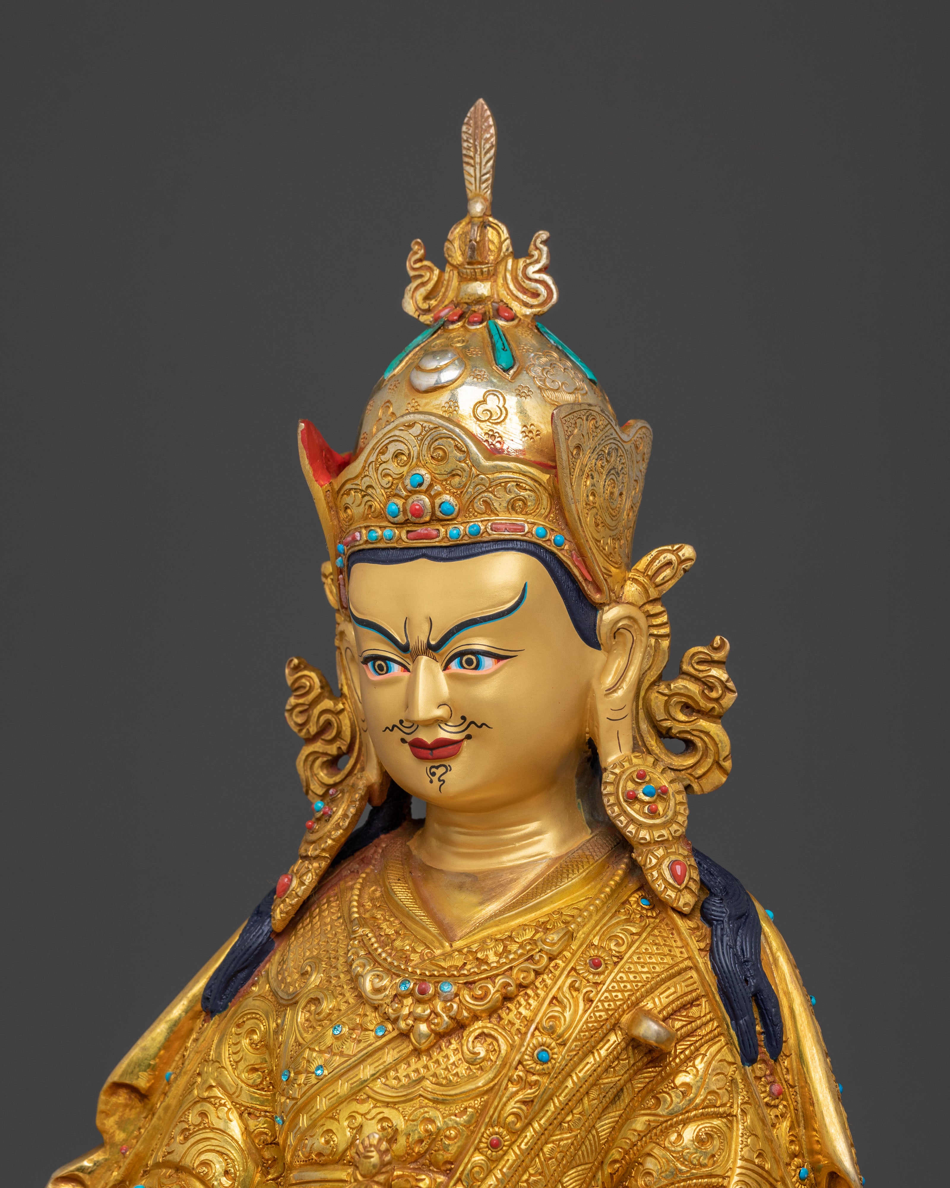Divine Guru Rinpoche Statue for Spiritual Transformation