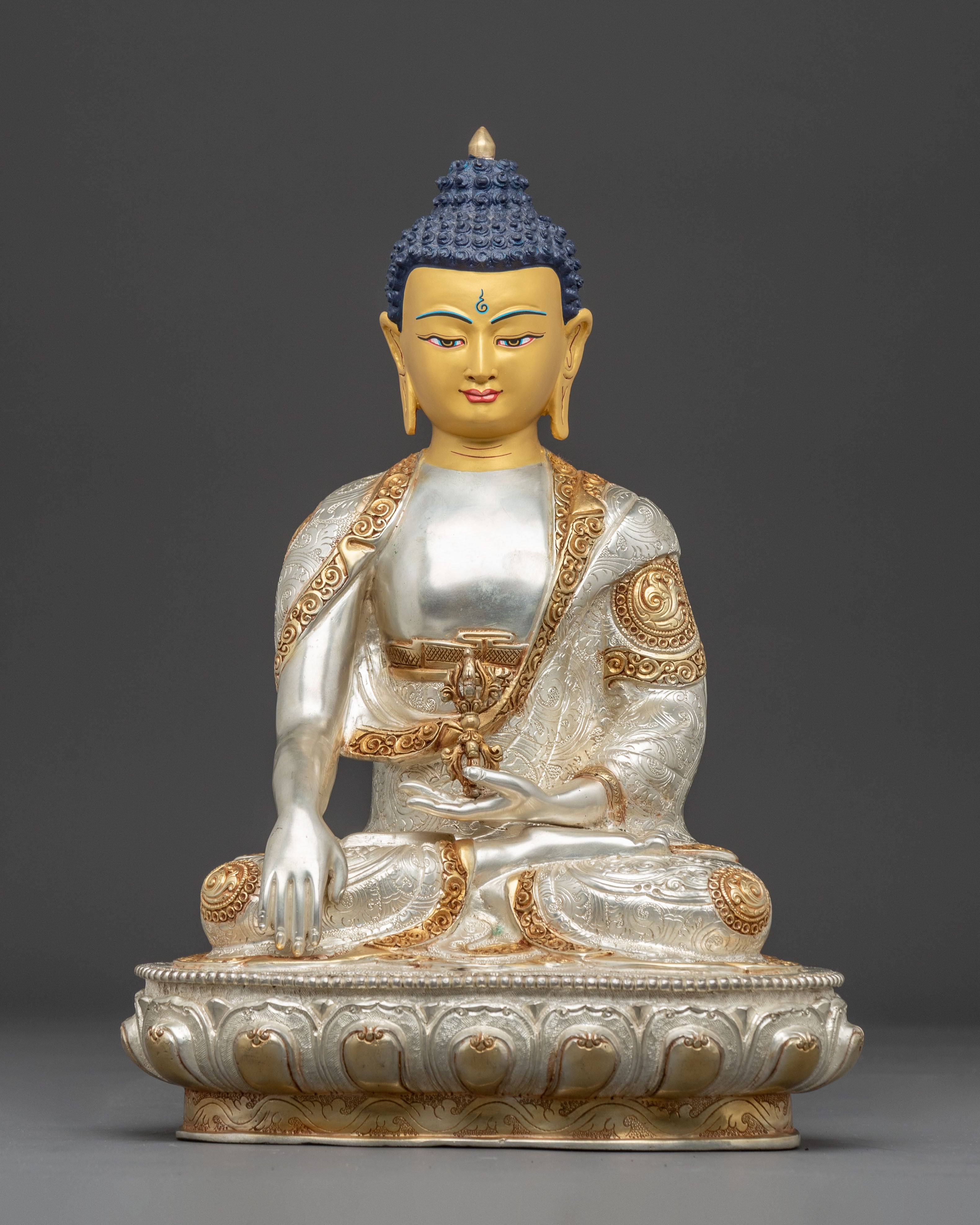 Handmade Tibetan Mitrupa Statue 