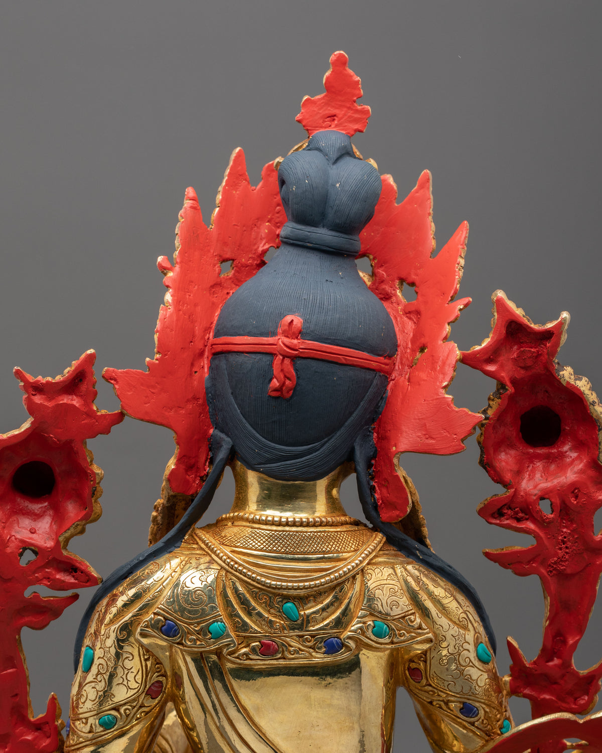 Shyamatara Statue | Hand-Carved 24k Gold Gilding Statue