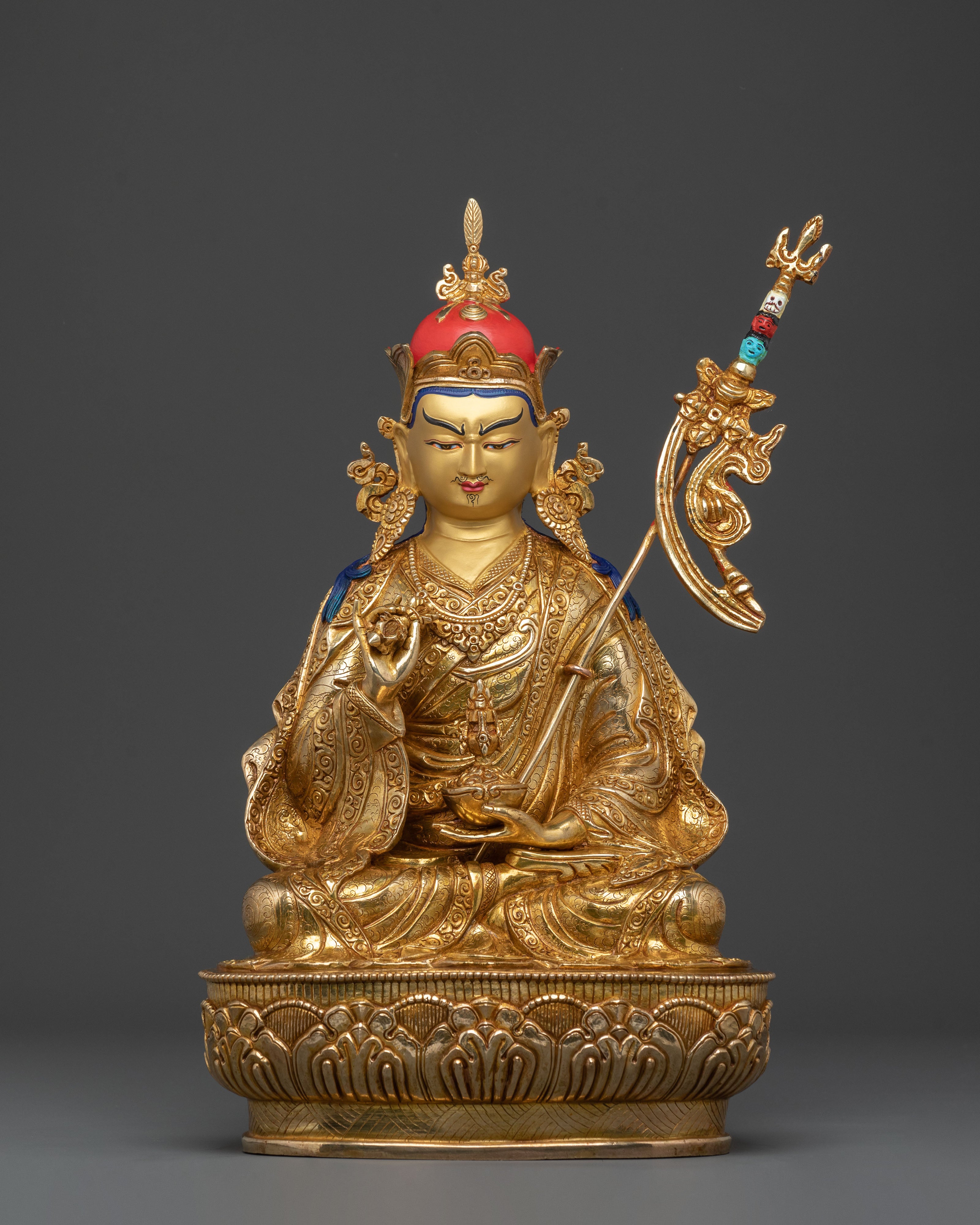Guru Tsoyke Dorje Golden Statue 