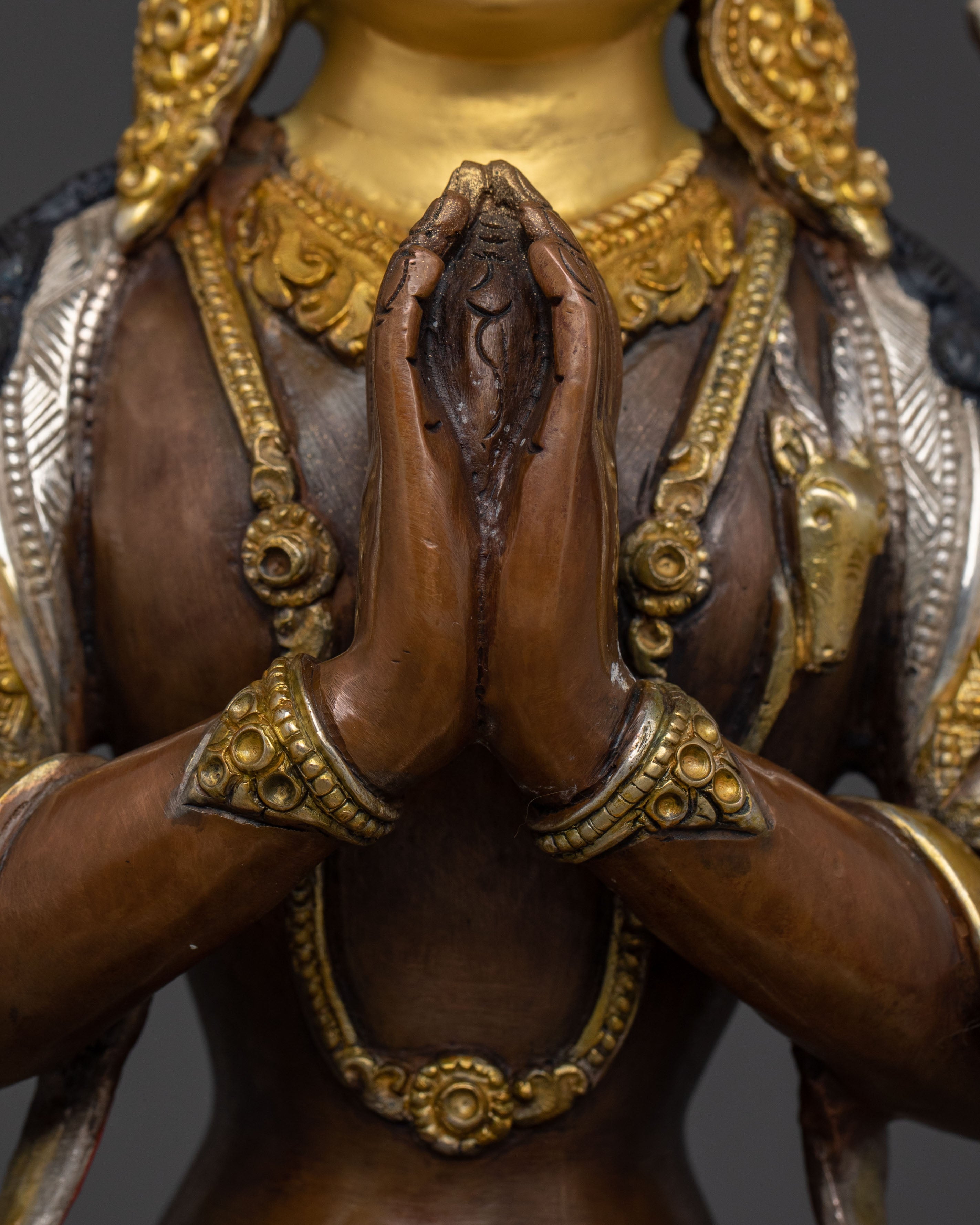 Chenrezig Four Armed Statue | Tibetan Buddhist Deity of Universal Compassion