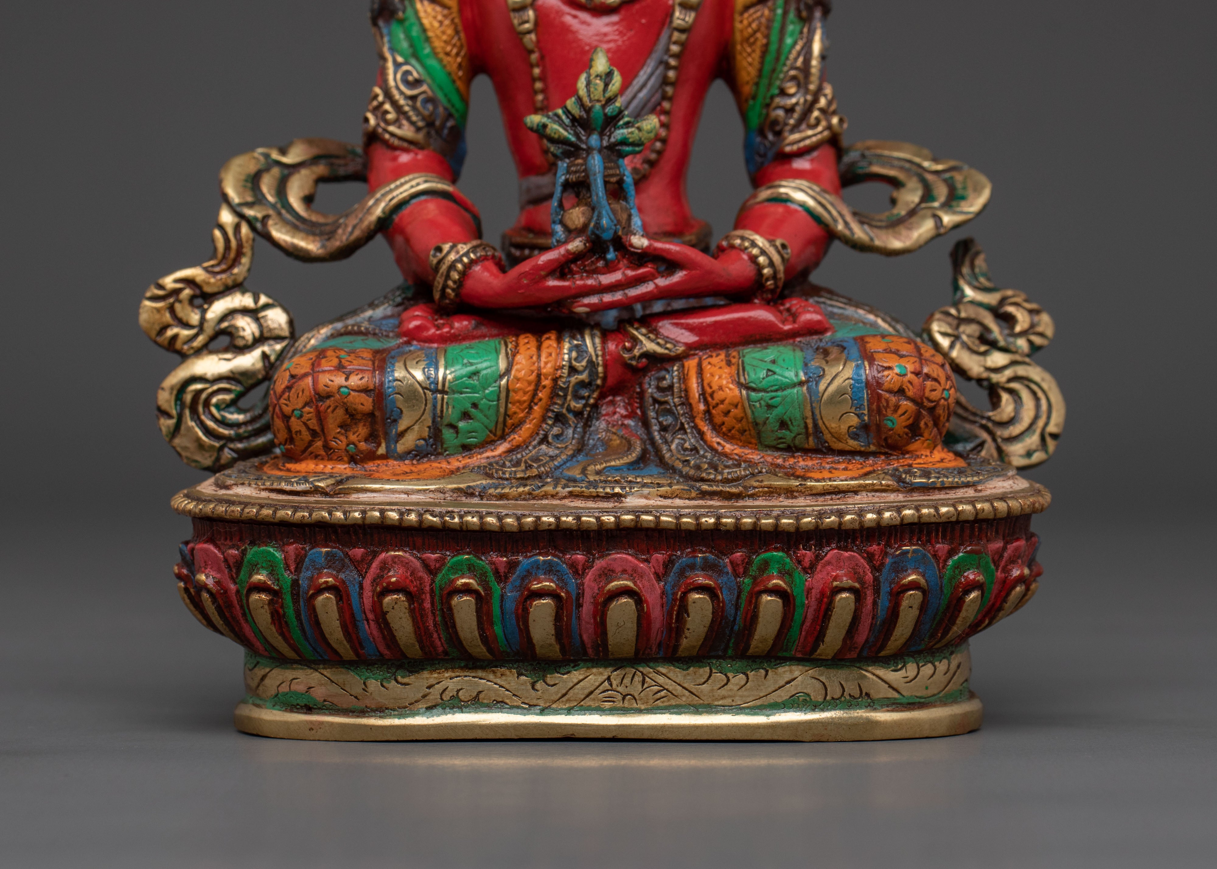 Amitayus Buddha Statue | Handmade Nepal Sacred Altar Decor