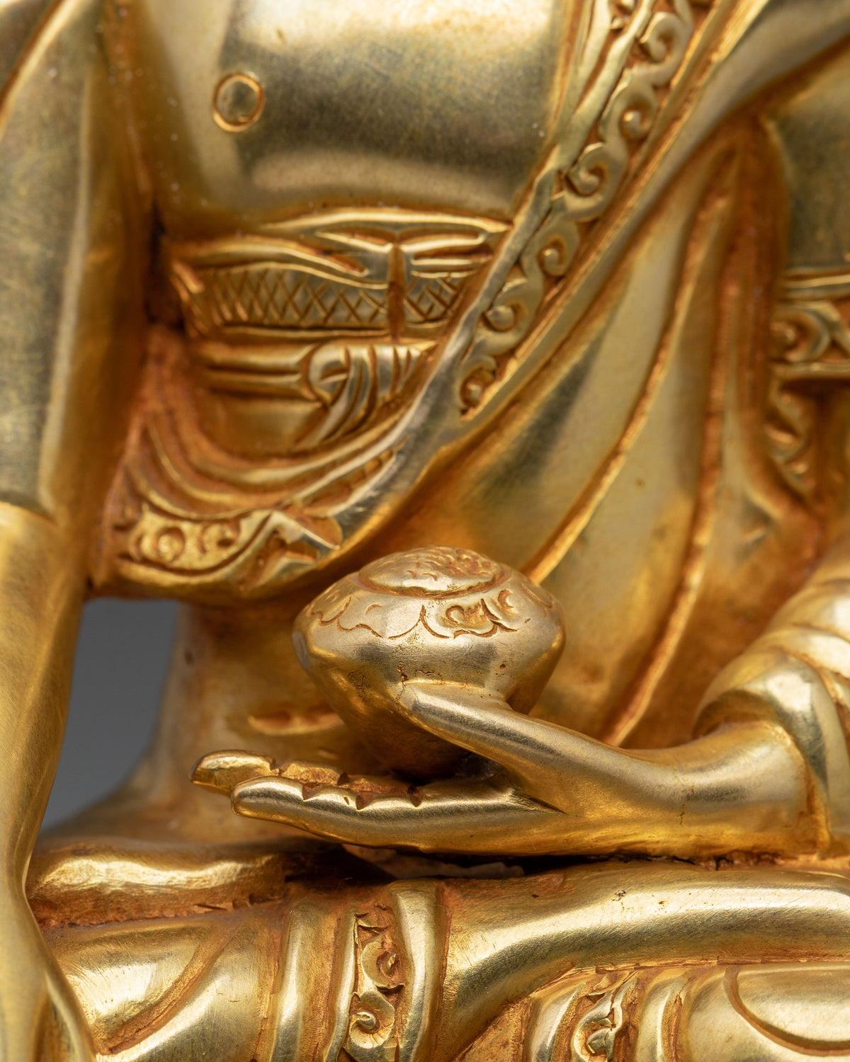 Traditional Shakyamuni Buddha Statue | Buddhist Altar Figure