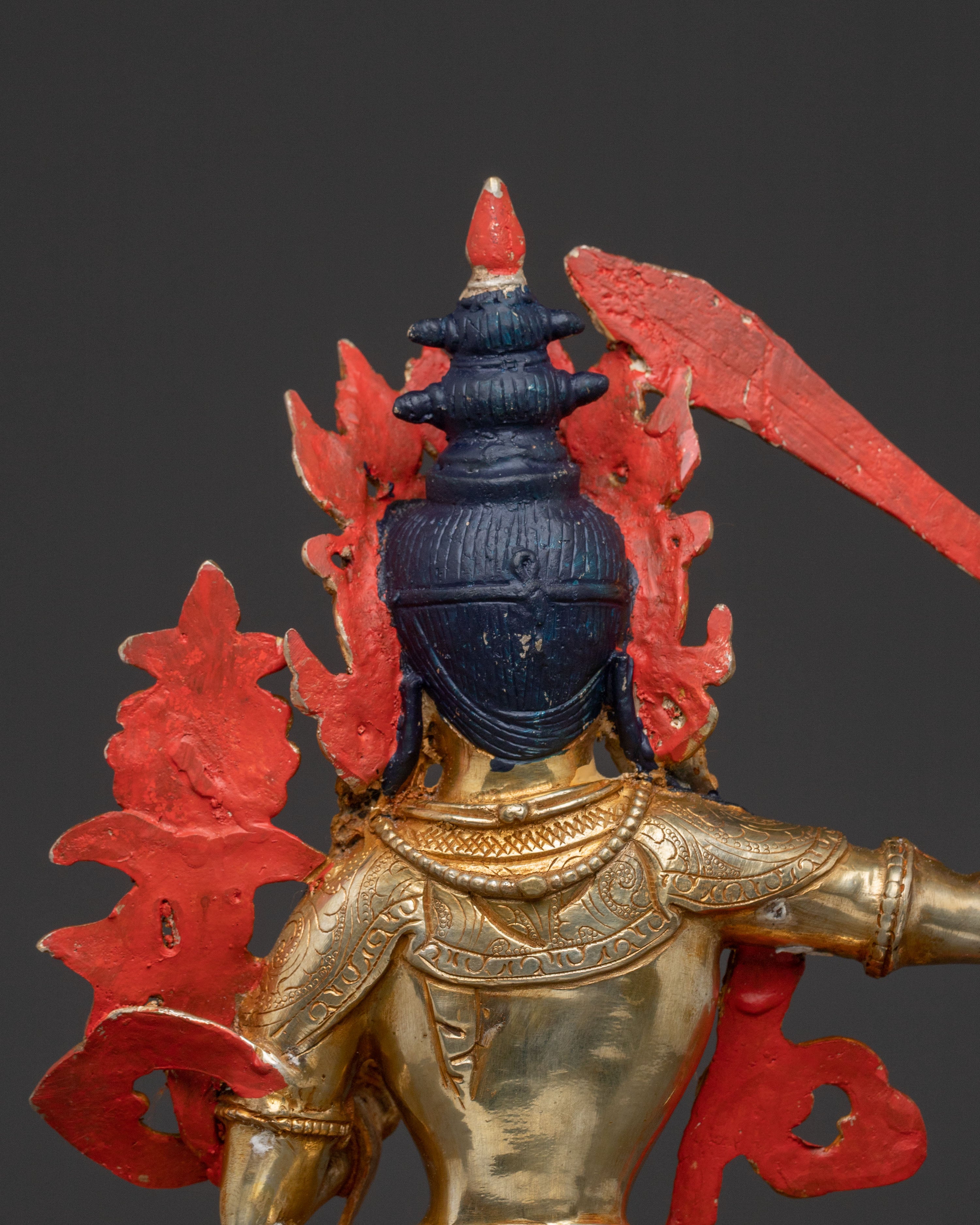 Manjushri Sculpture for Wisdom | Home Decor