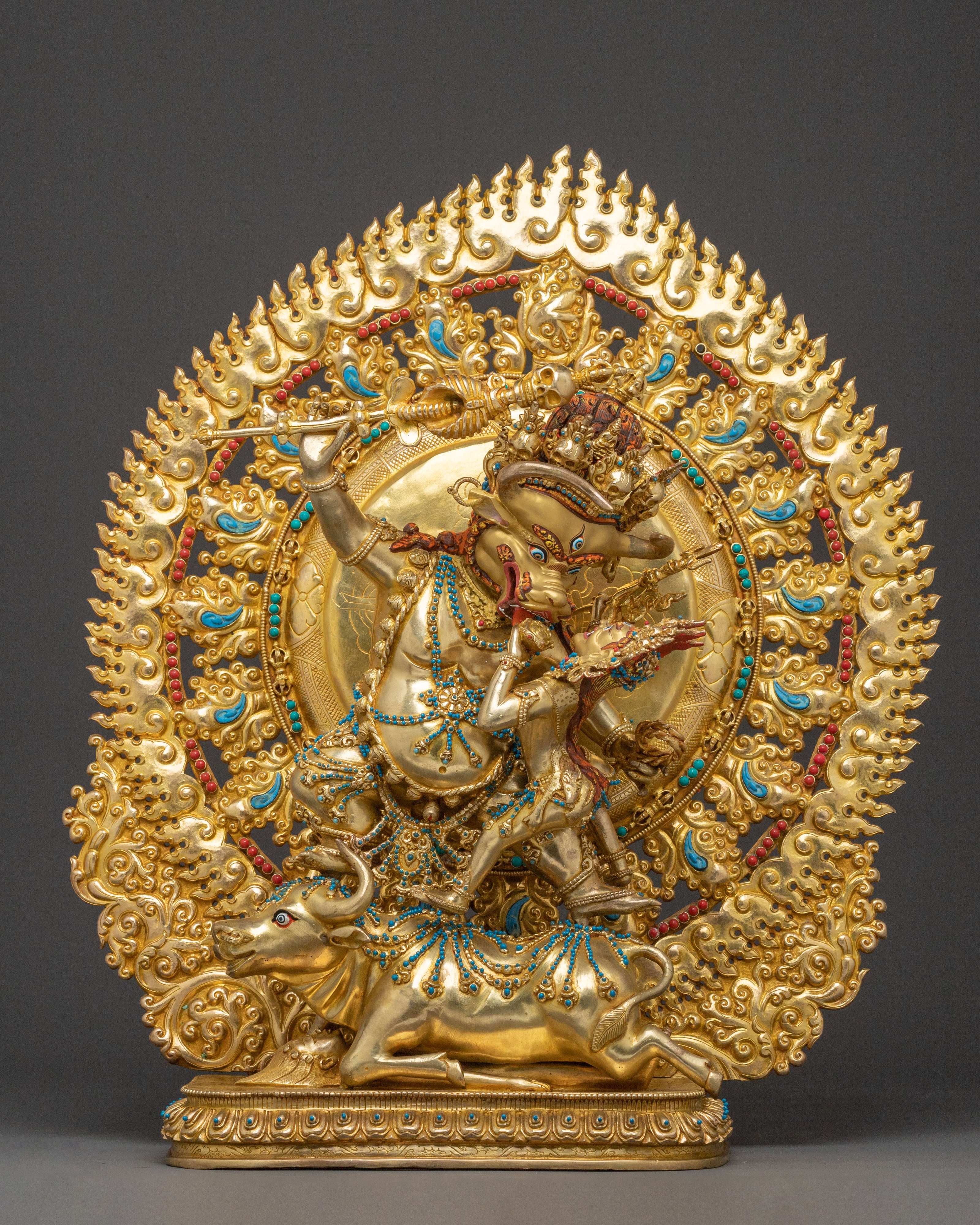 Yama Dharmaraja Statue