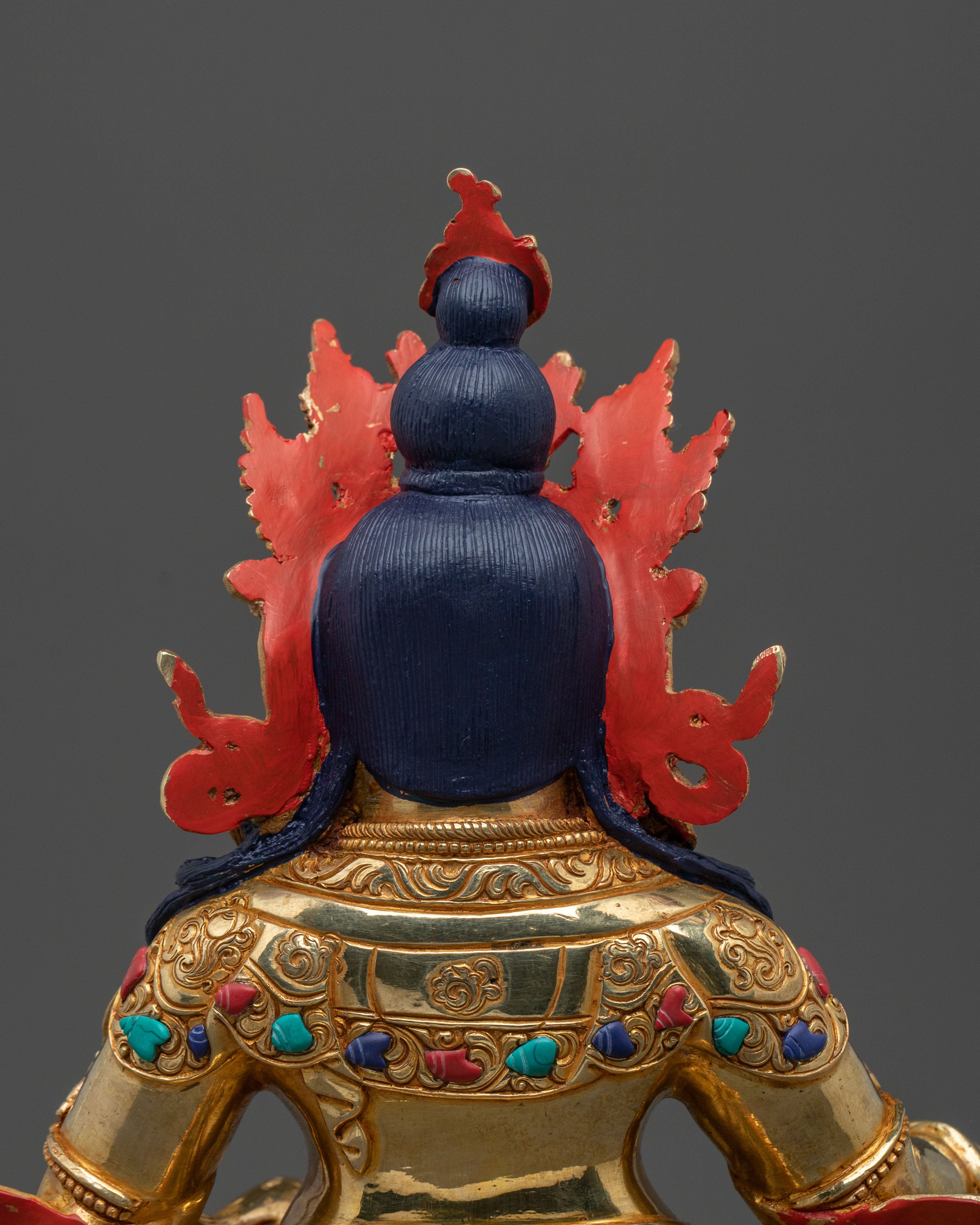 Wealth God Dzambhala Sacred Sculpture | Buddhist God of Prosperity