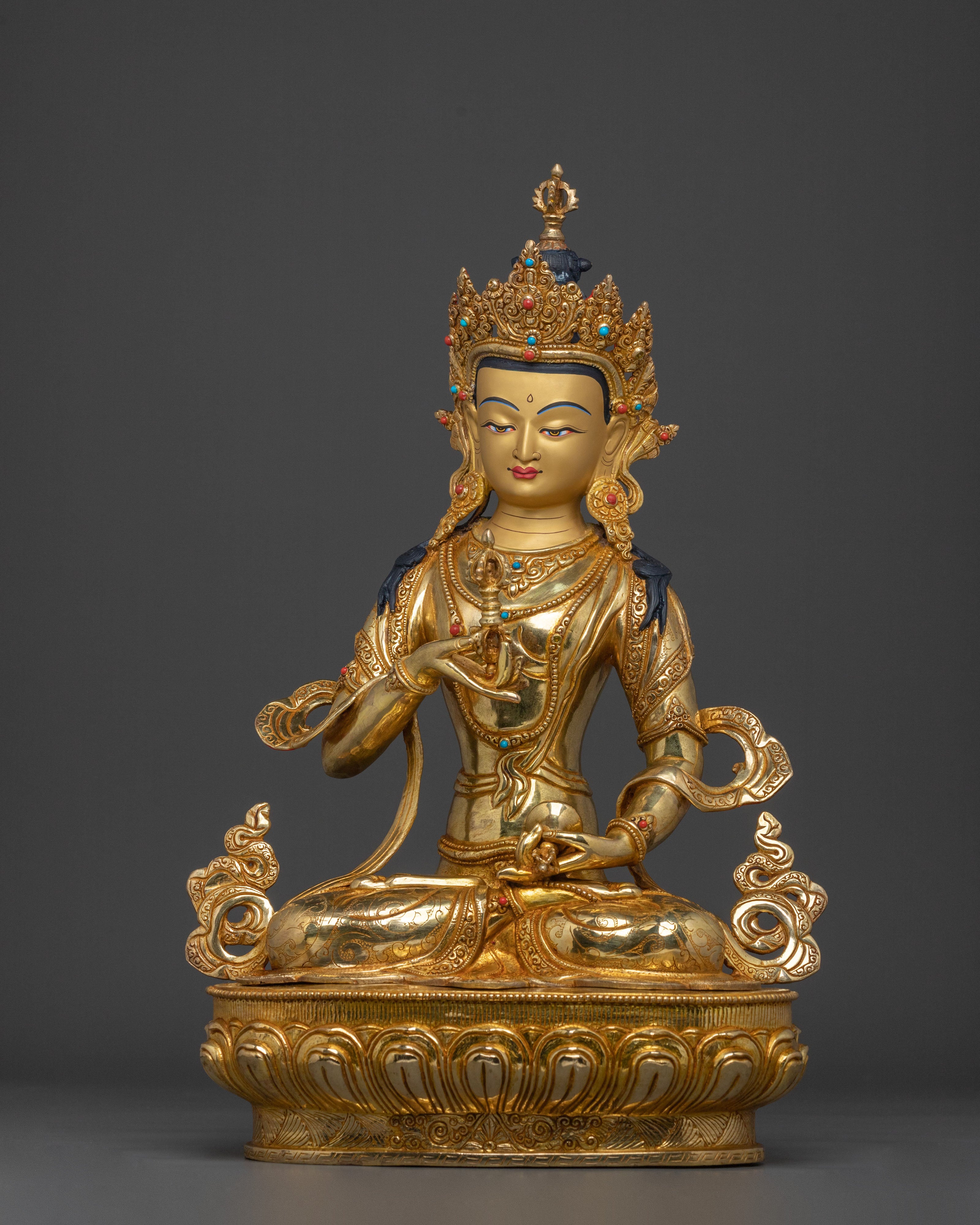 Handcrafted Vajrasattva Statue | Purification Deity