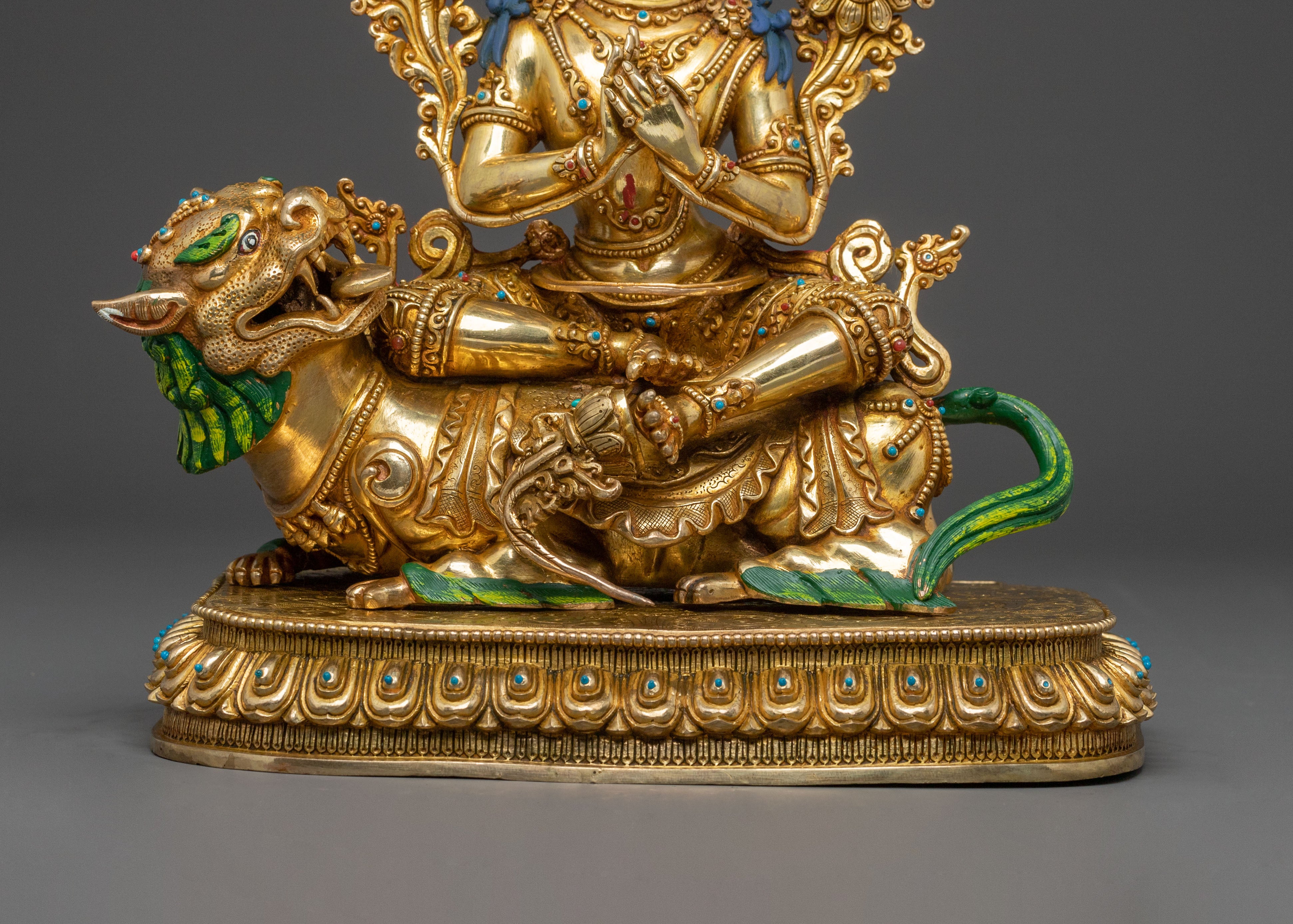White Manjushri Statue | Made In Nepal
