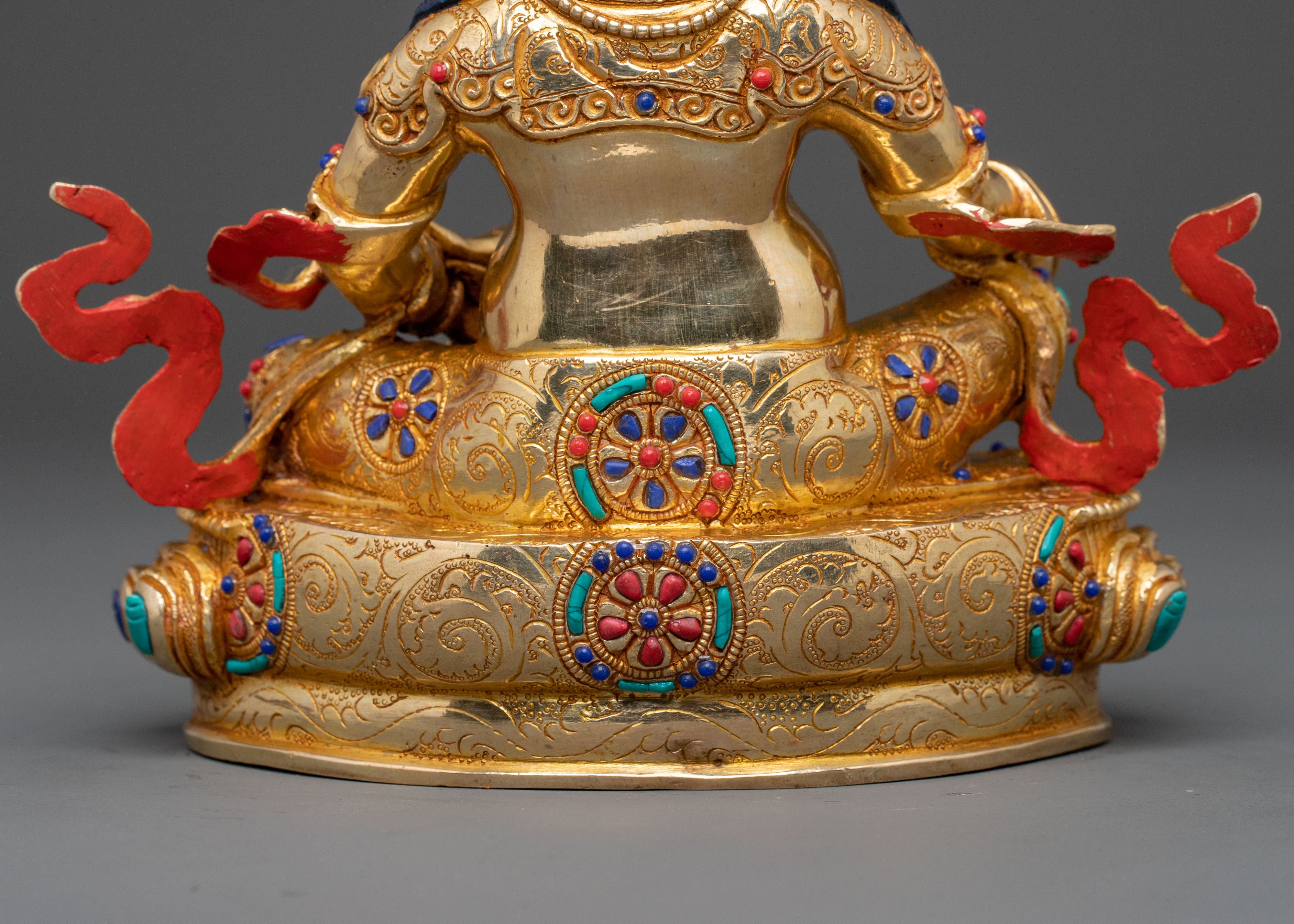 Dzambhala Tibetan Wealth Guardian Statue