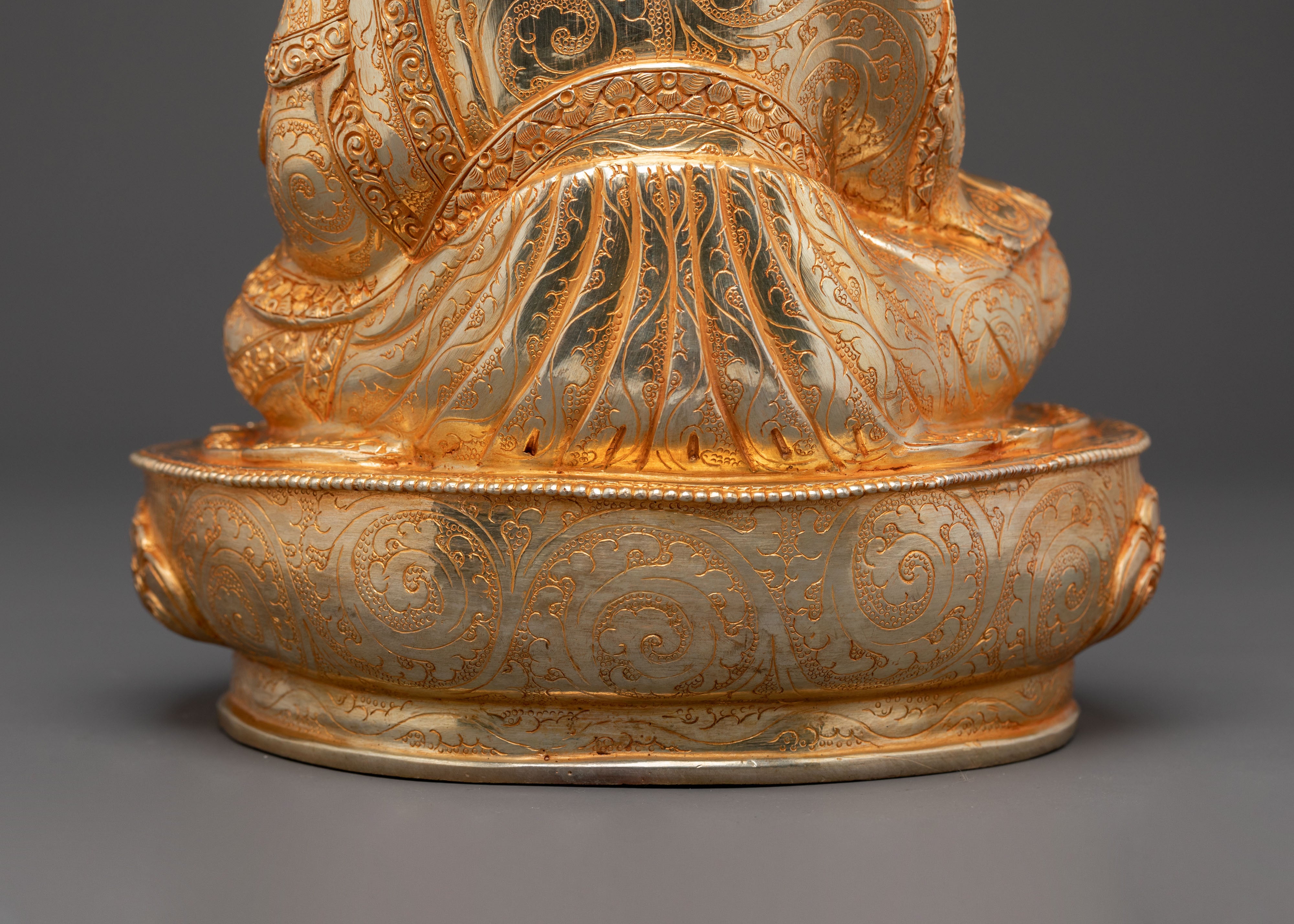 Guru Norla Wisdom Statue | Tibetan Ritual Decor