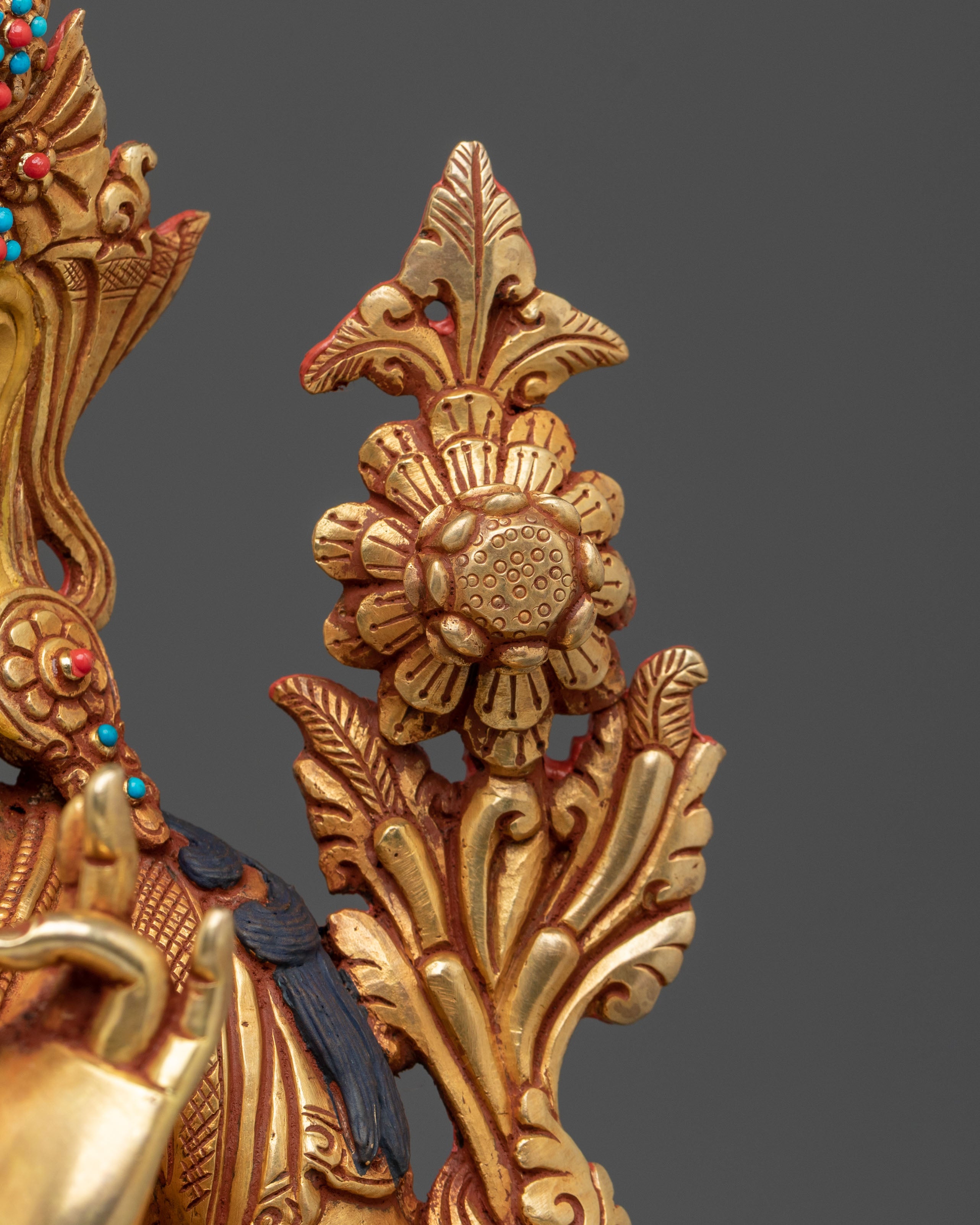 Green Tara Statue: Embodiment of Compassionate Action
