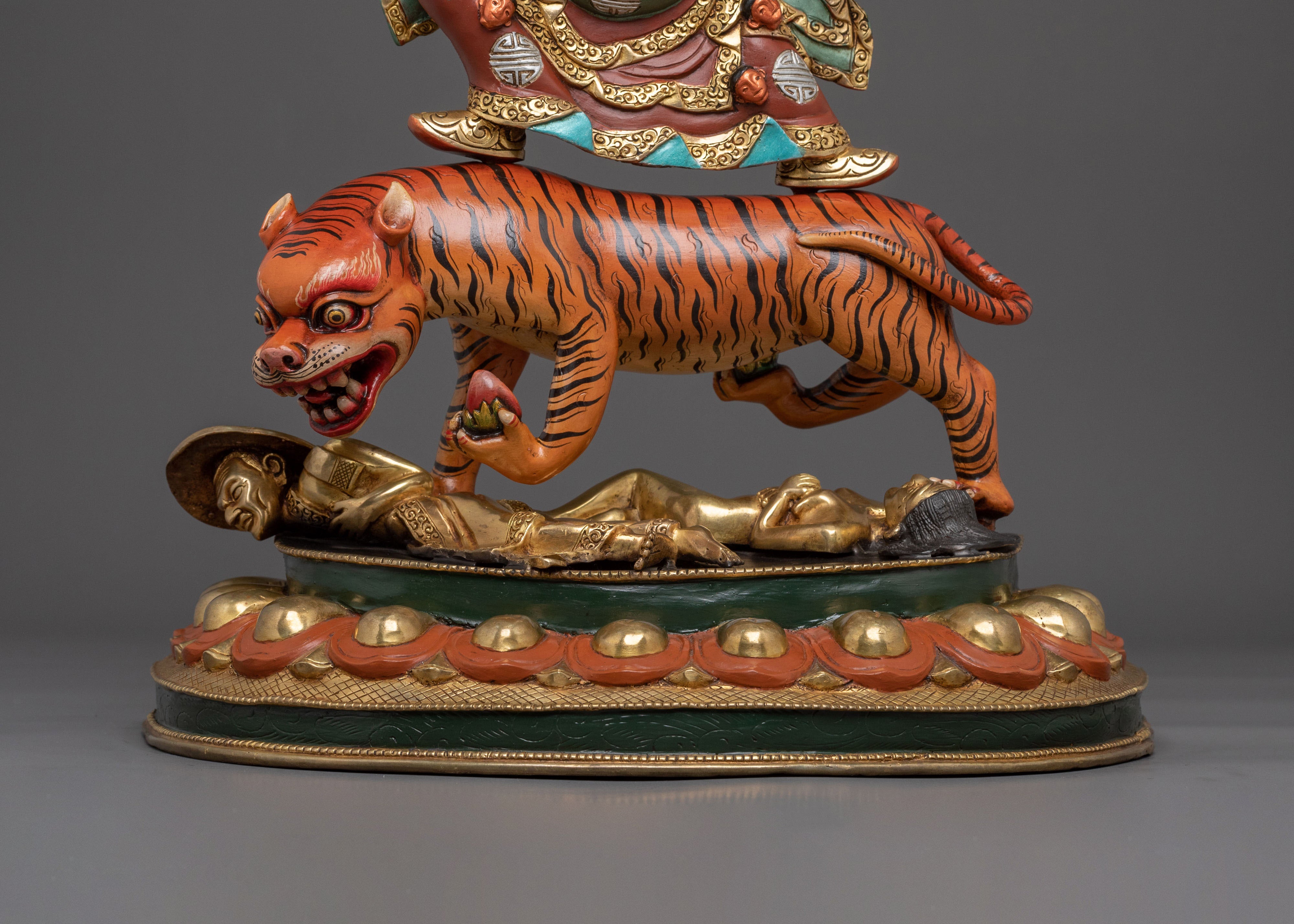 Dorje Drollo Sculpture | Tibetan Protector