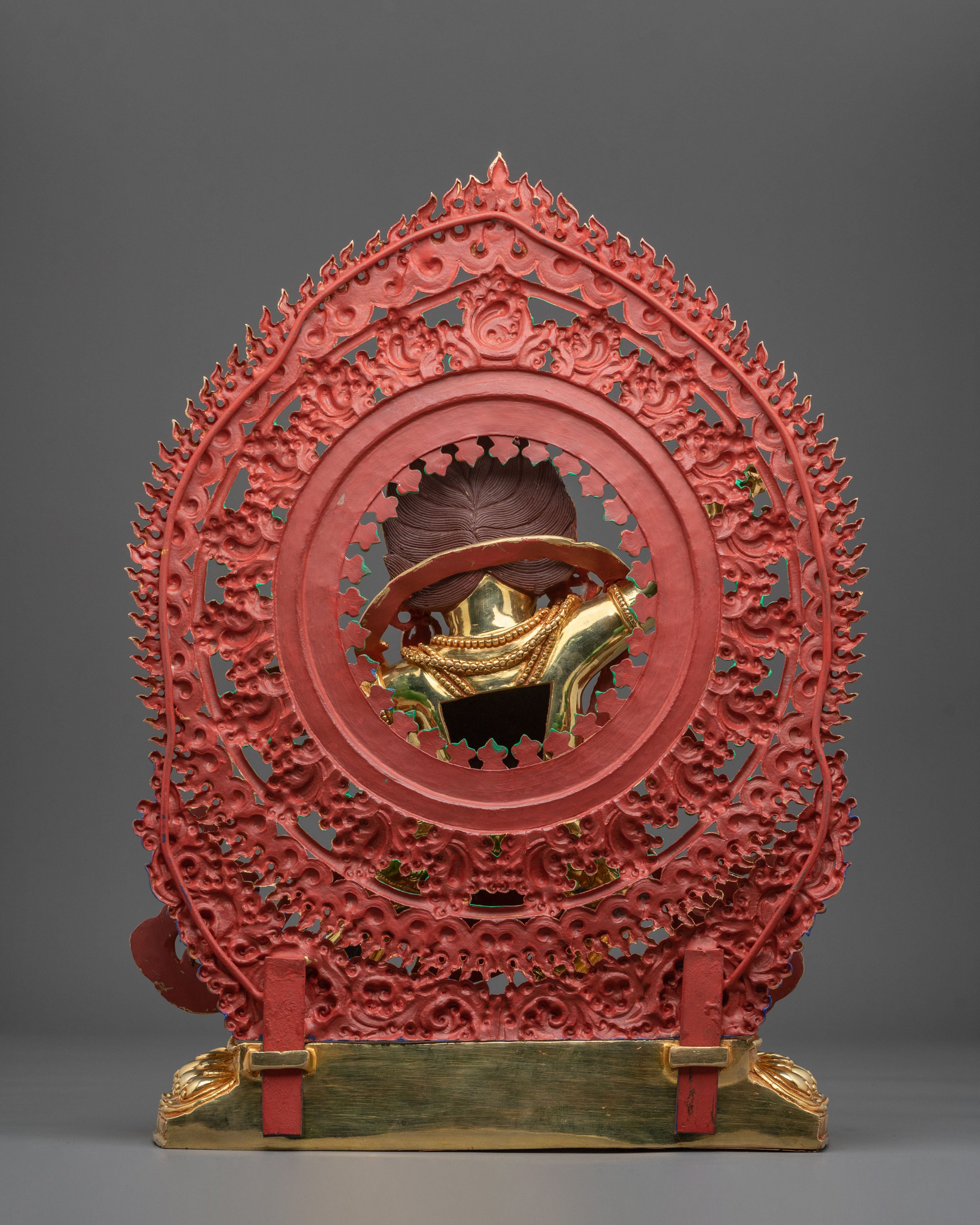 Vajrapani Vajra Holder Bodhisattva Statue | 24K Gold Glided