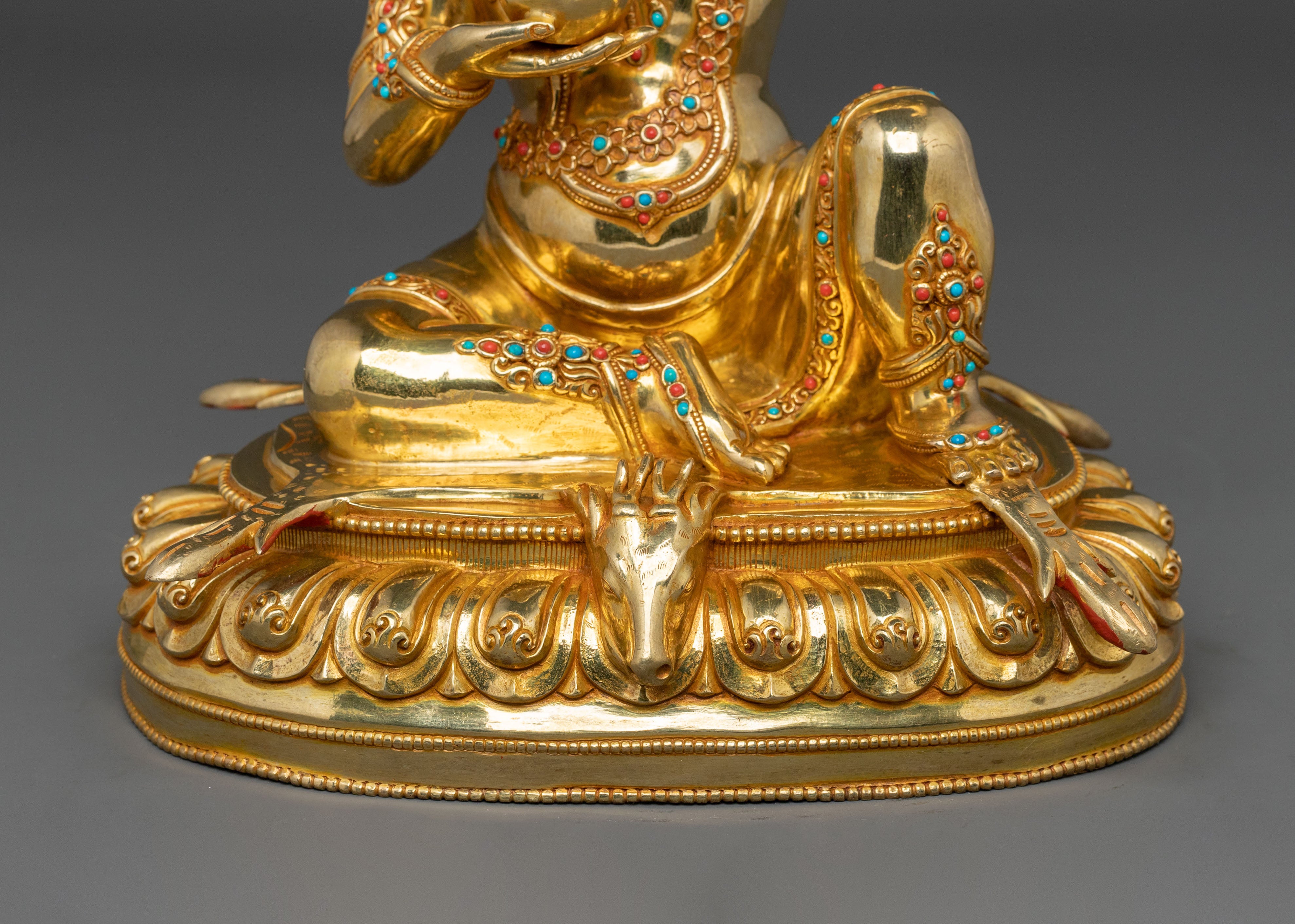 Virupa: 24K Gold Gilded Magnificent Statue