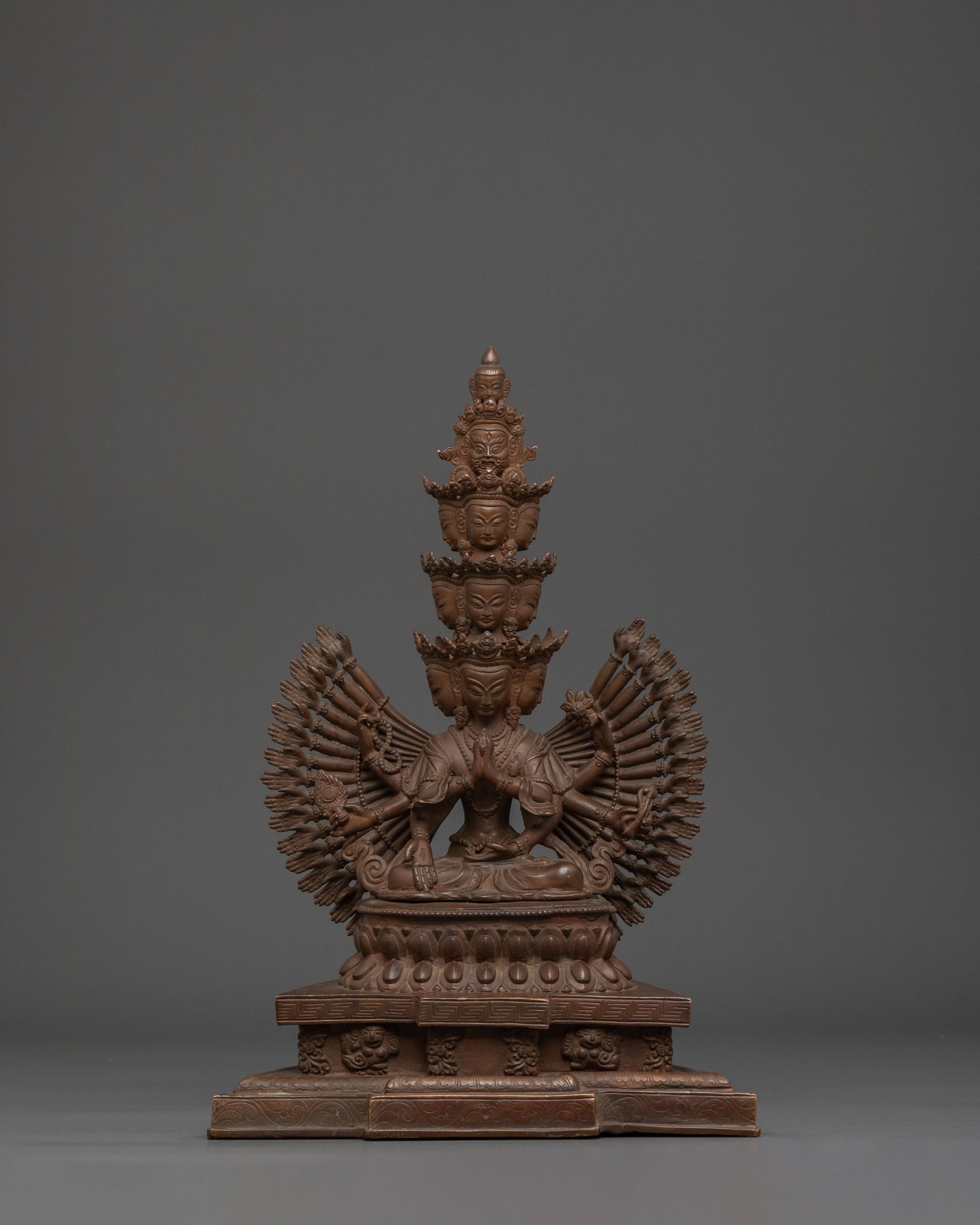 1000 Armed Chenrezig Statue | Home Decor