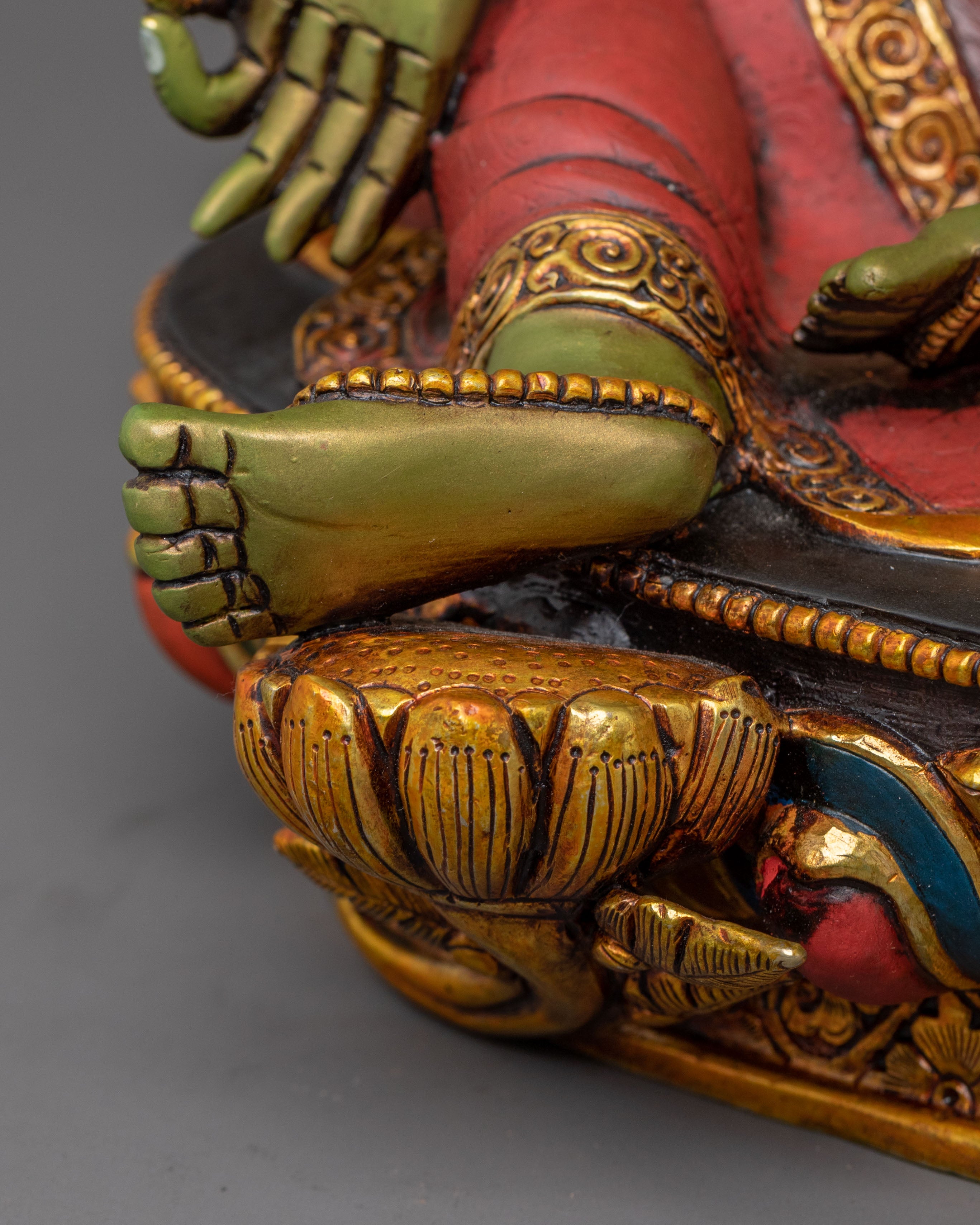 Green Tara Statue for Protection | Spiritual Figure