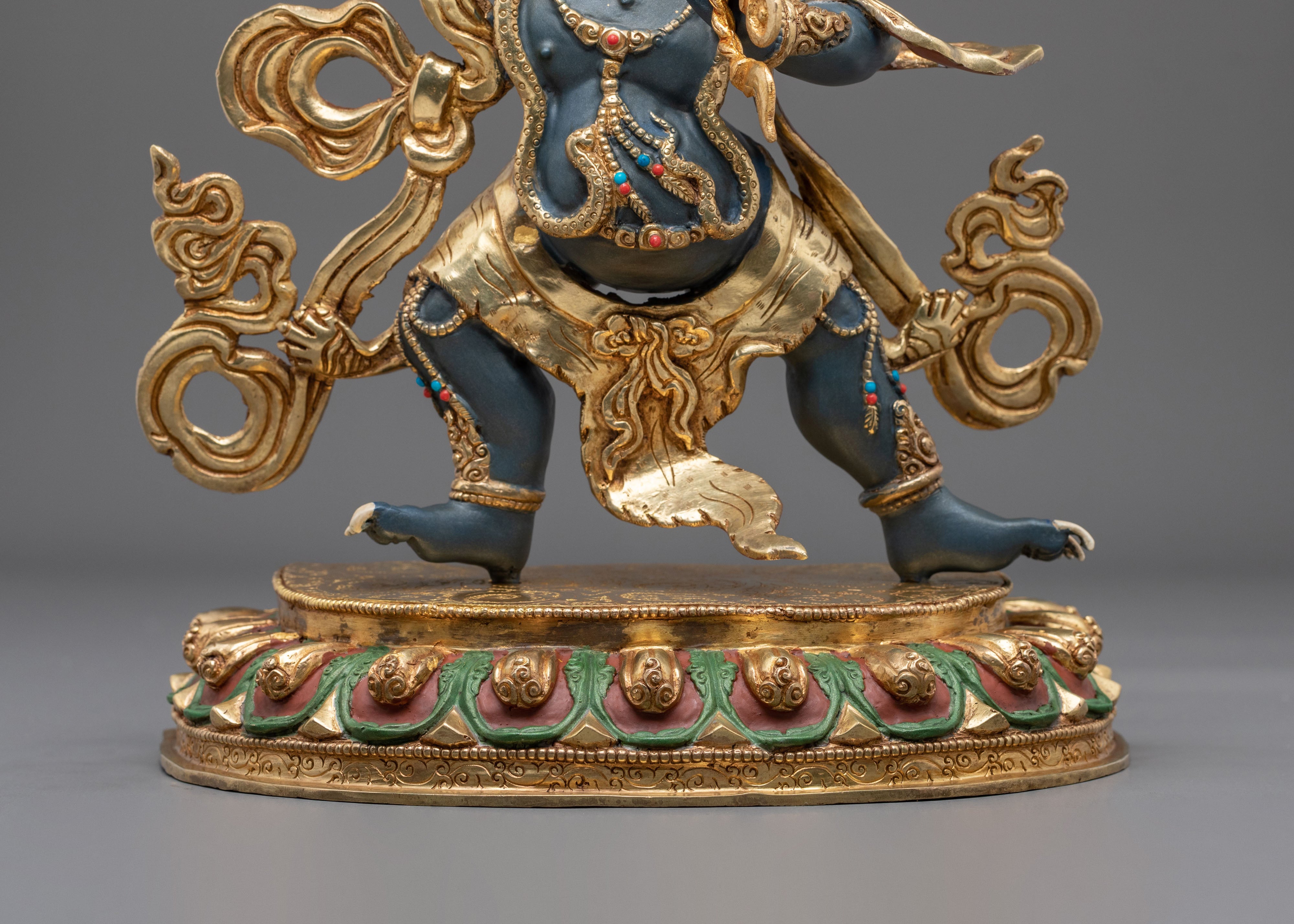 Vajrapani Dharma Protecting Bodhisattva Statue |  Buddhist Sculpture