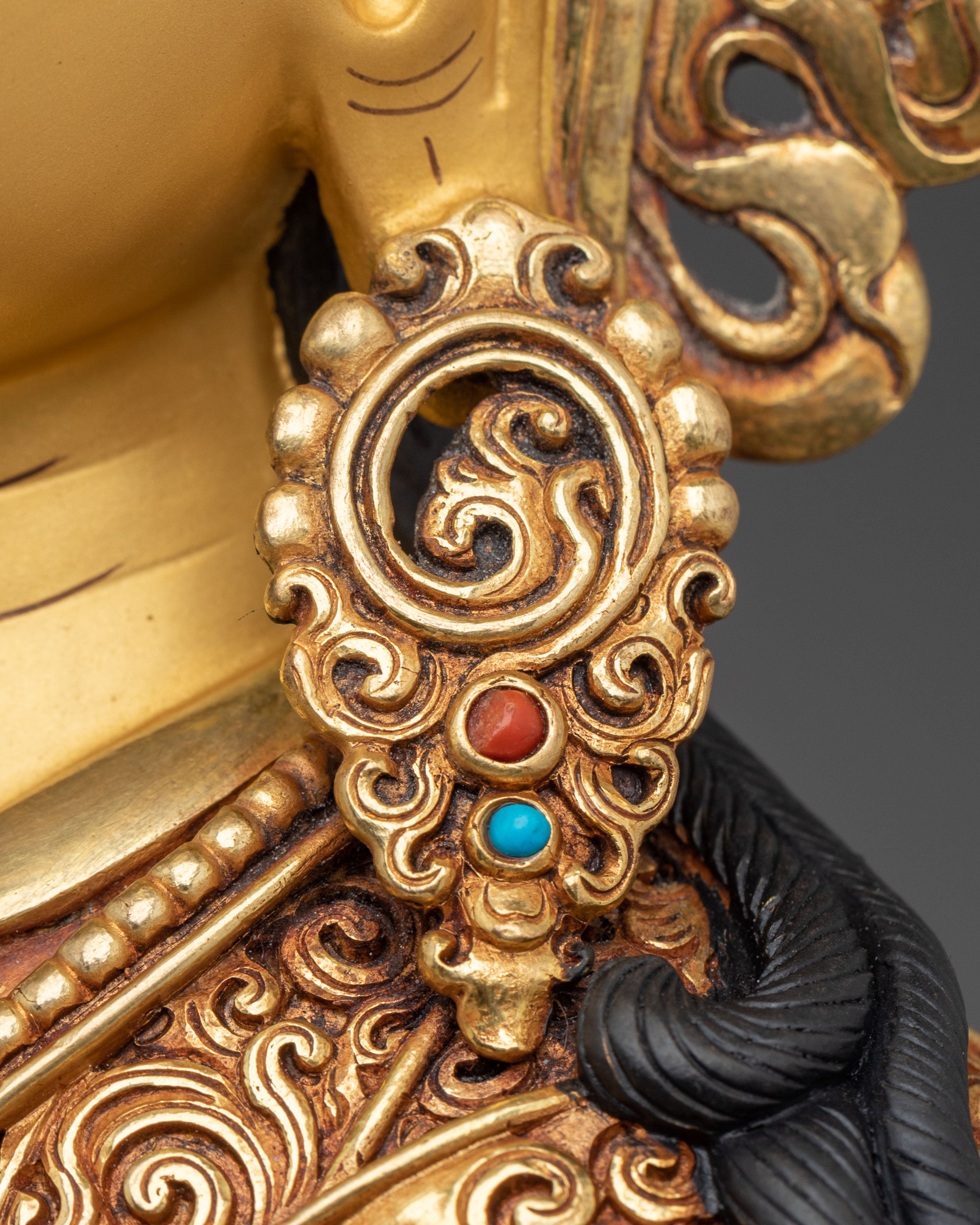 Guru Rinpoche Statue | Radiant Handcrafted Buddhist Figurine