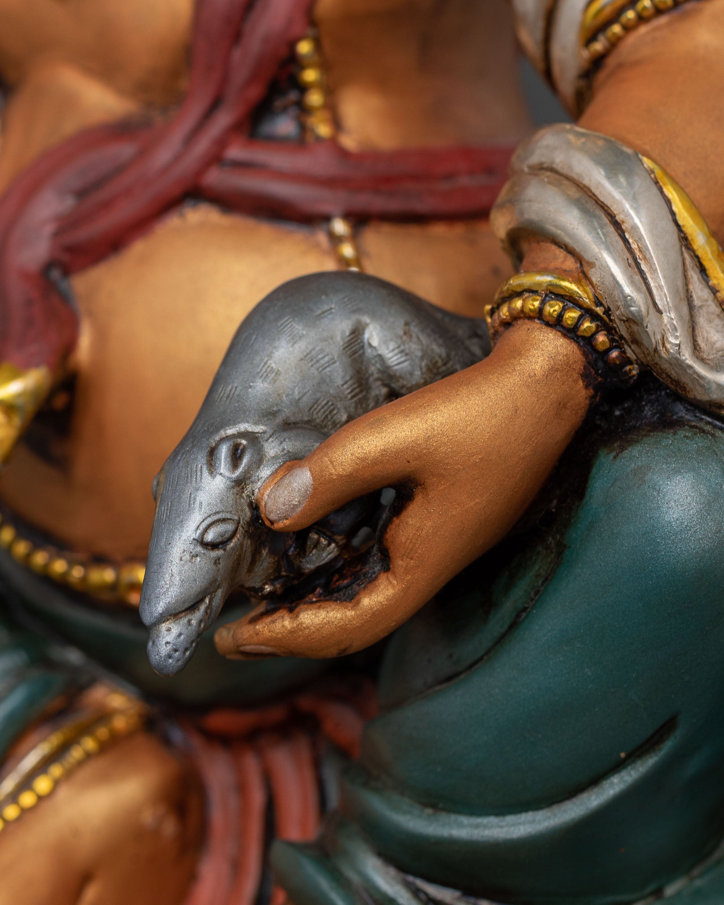 Namtoshe Wealth Guardian Statue | Wrathful Protector Deity