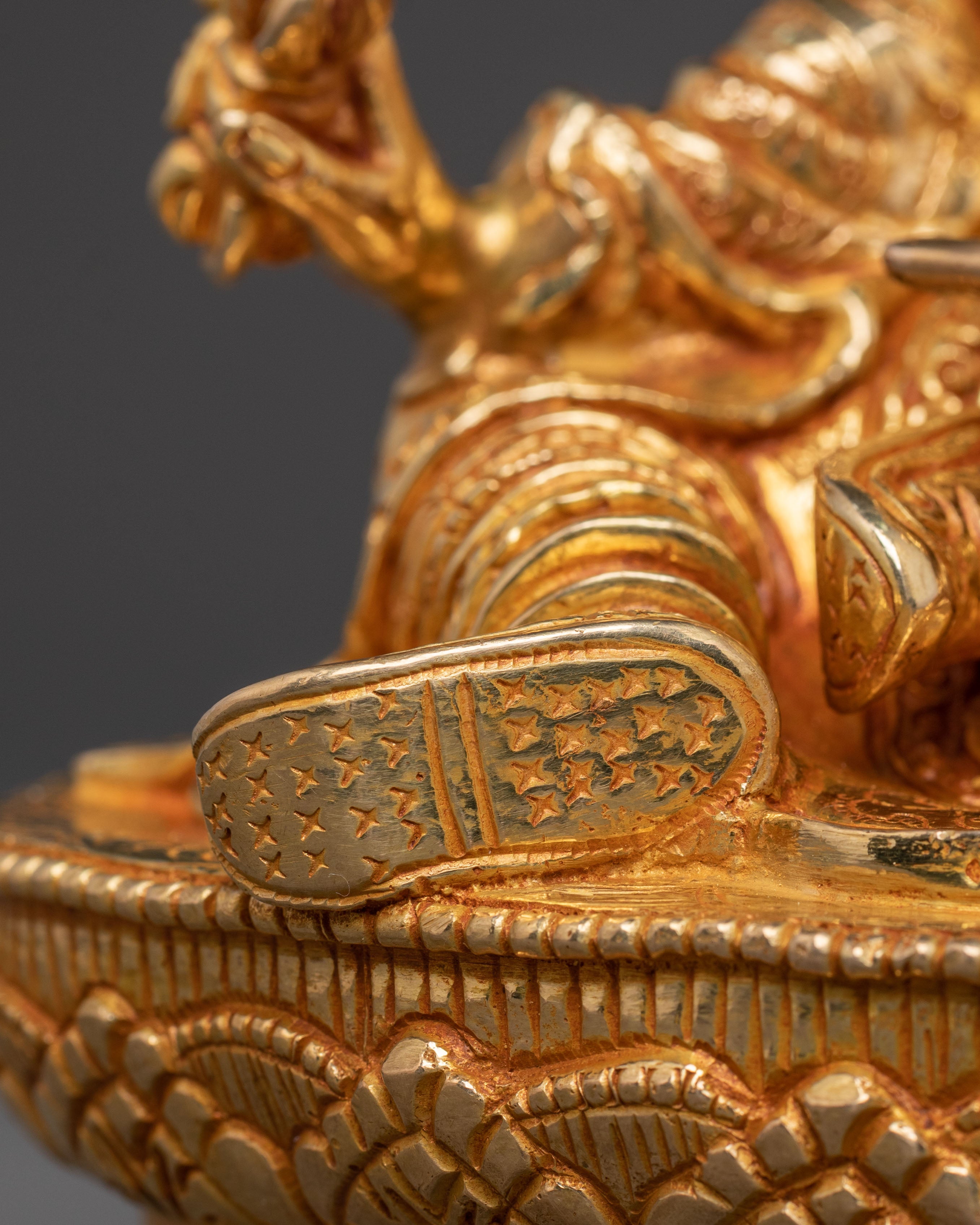 Guru Rinpoche: 24K Gold Gilded Serenity