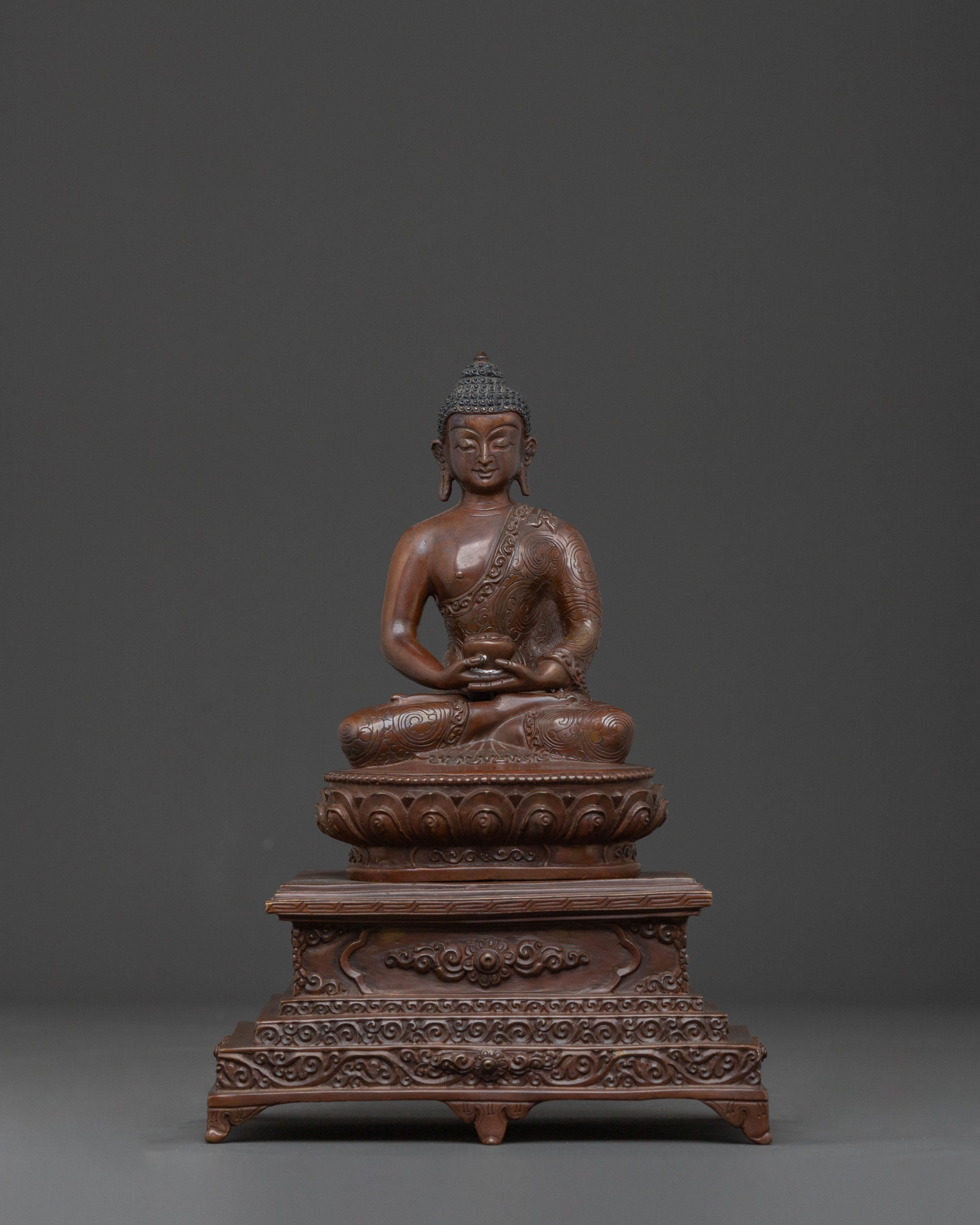 Sacred Three Buddhas Statue Set | Divine Figurines