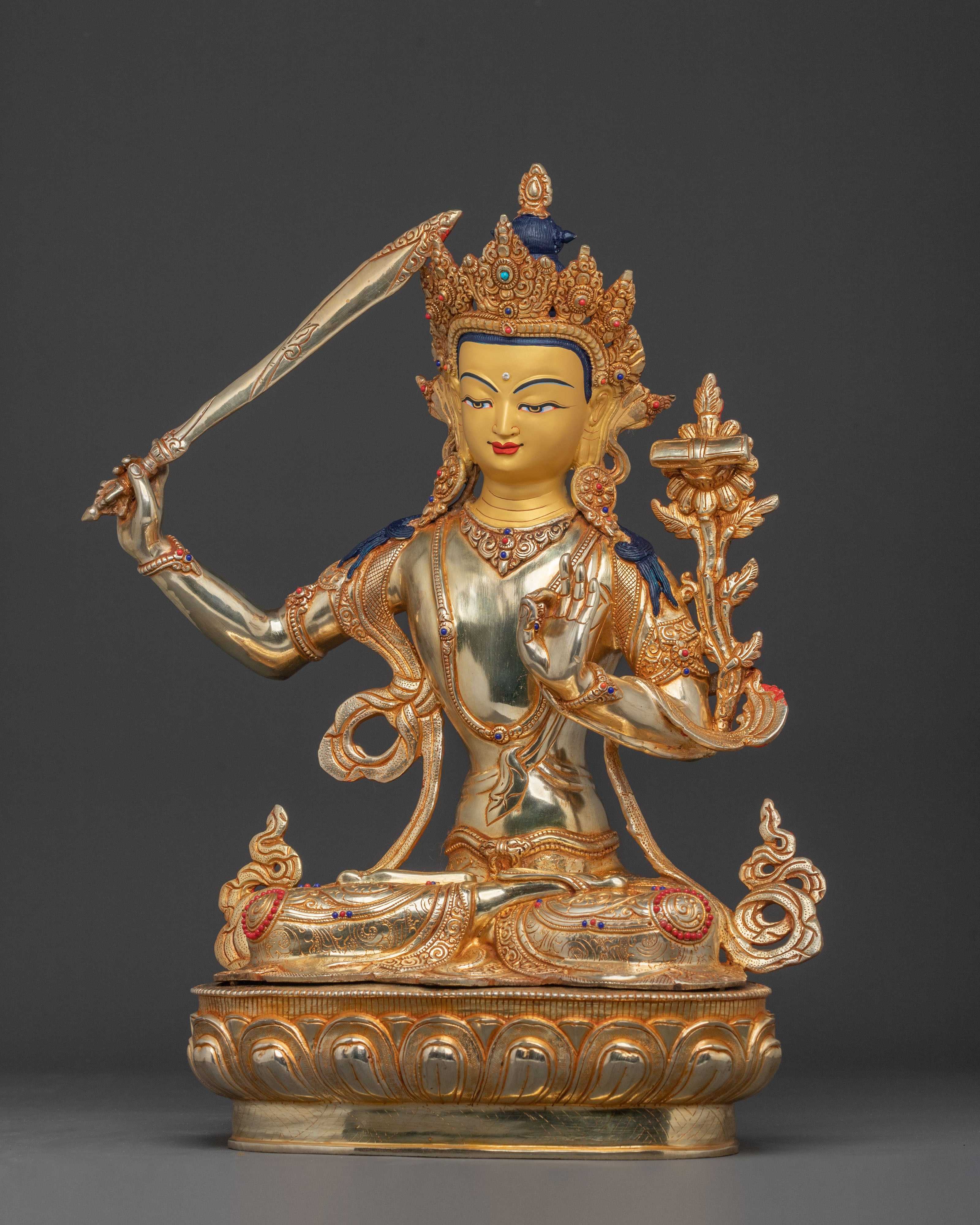 Manjushri Spiritual Statue | Transcendent Wisdom